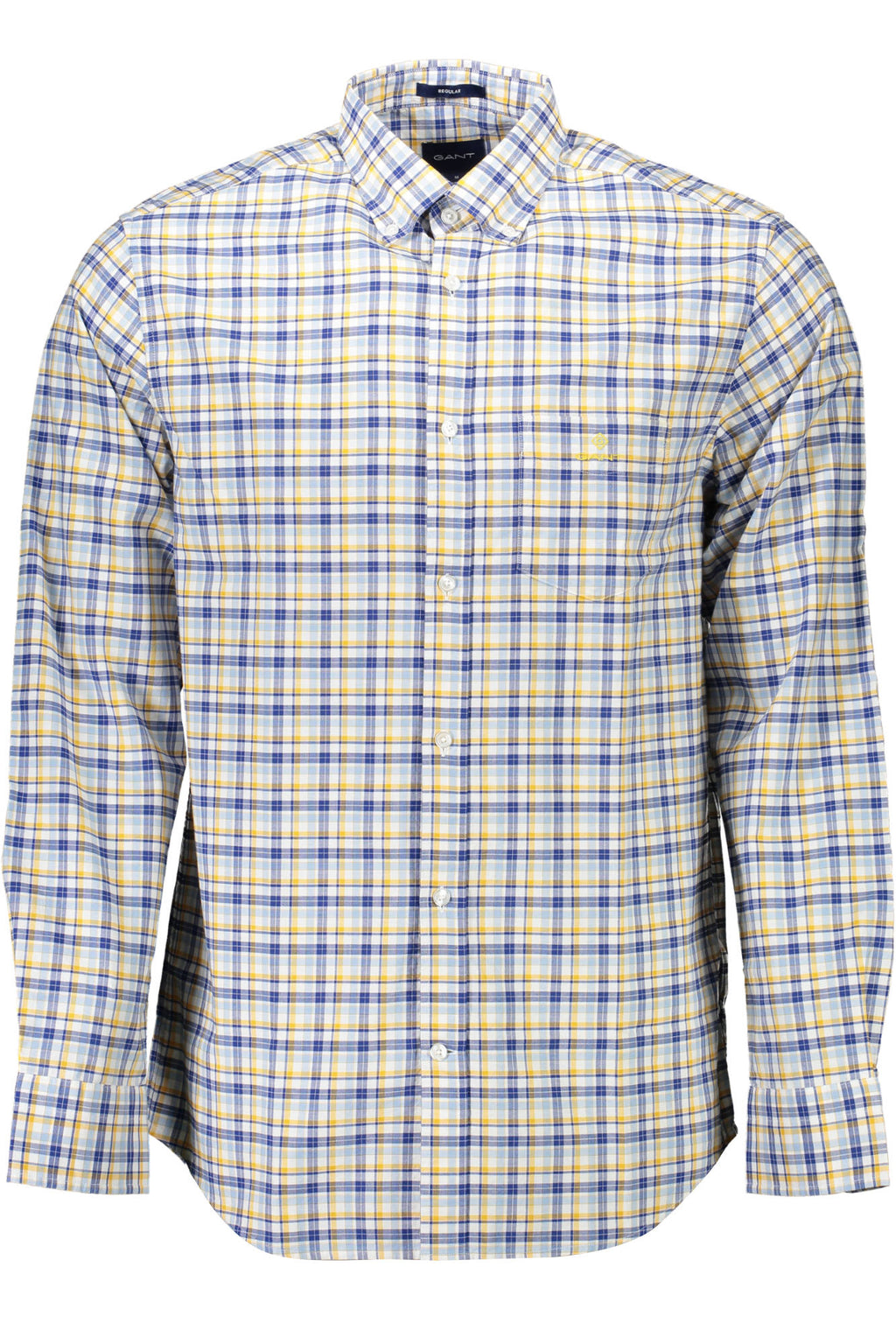 GANT MEN'S LONG-SLEEVED SHIRT YELLOW 