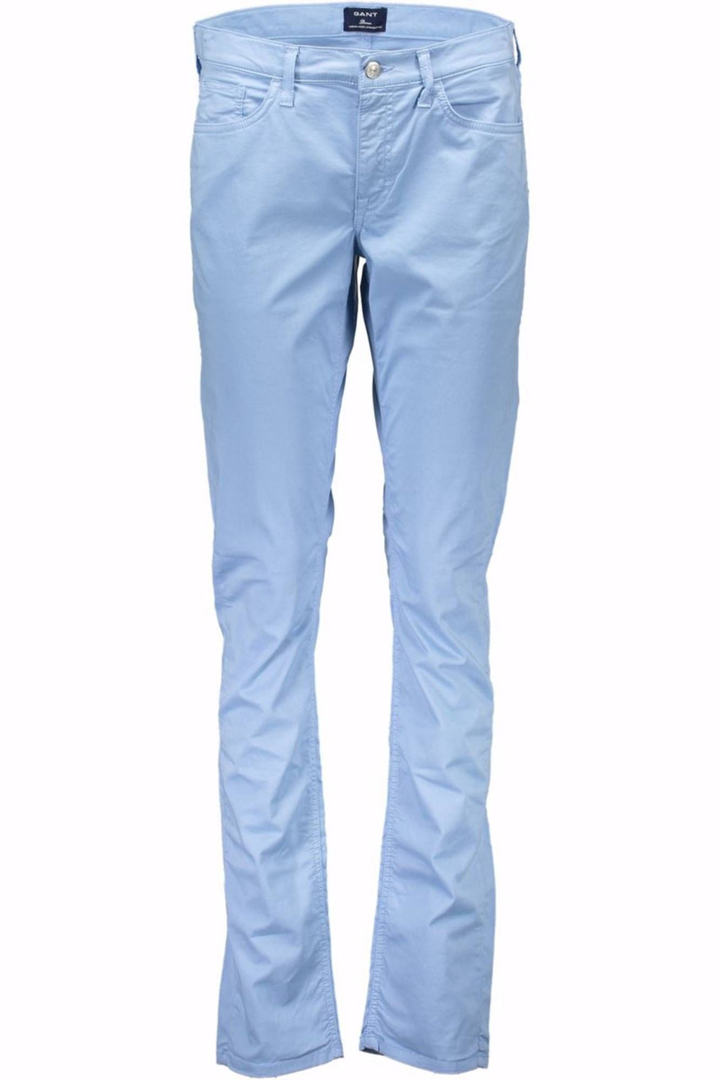 GANT WOMEN'S LIGHT BLUE TROUSERS 
