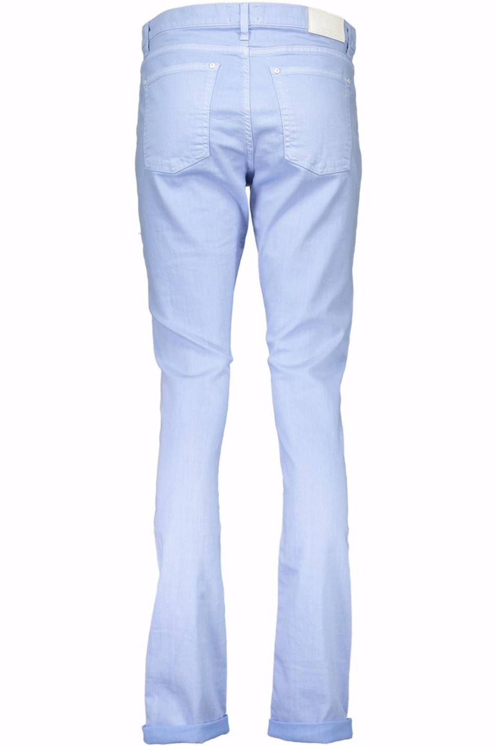 GANT WOMEN'S LIGHT BLUE TROUSERS 