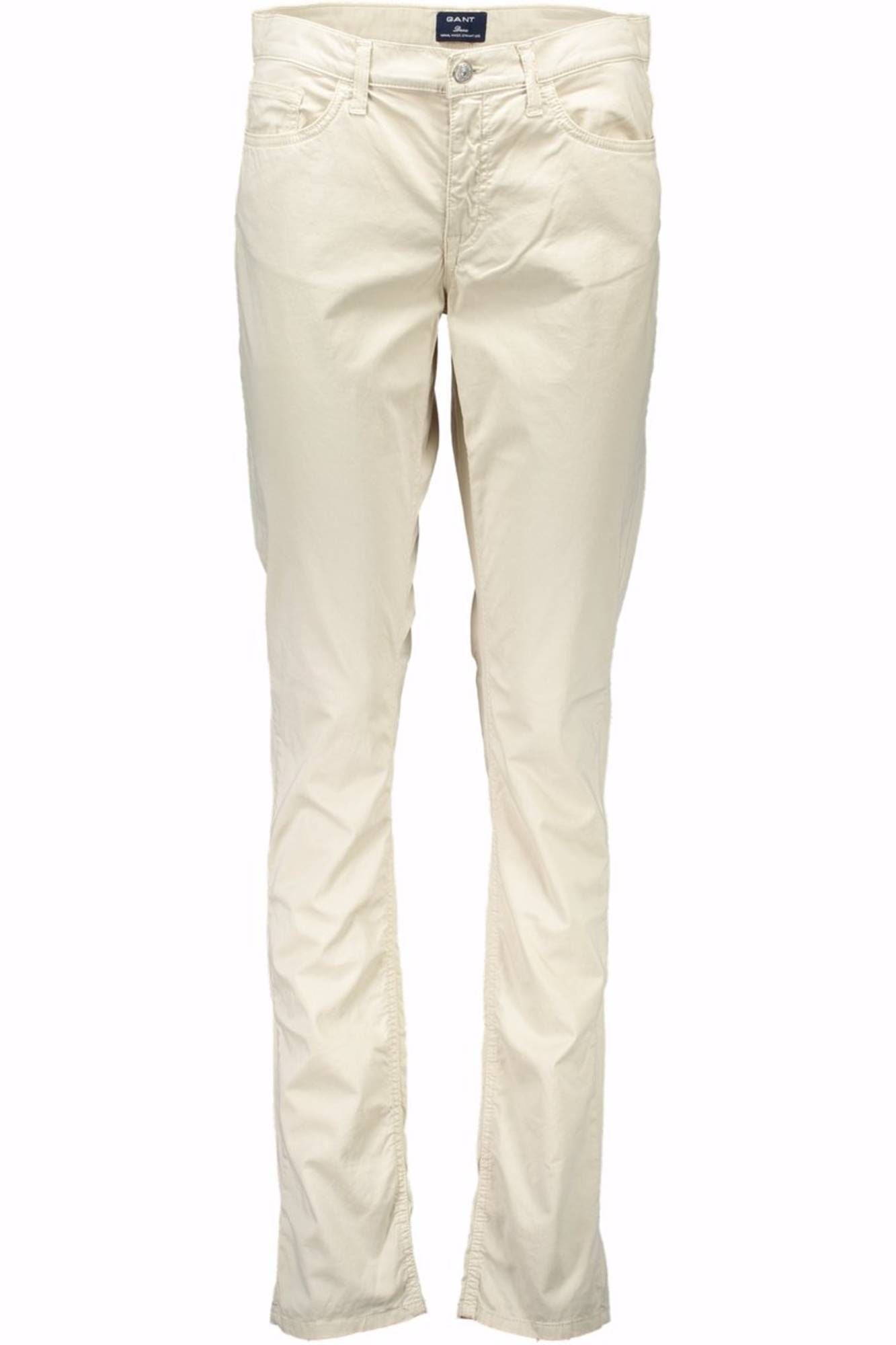 GANT WOMEN'S BEIGE TROUSERS 