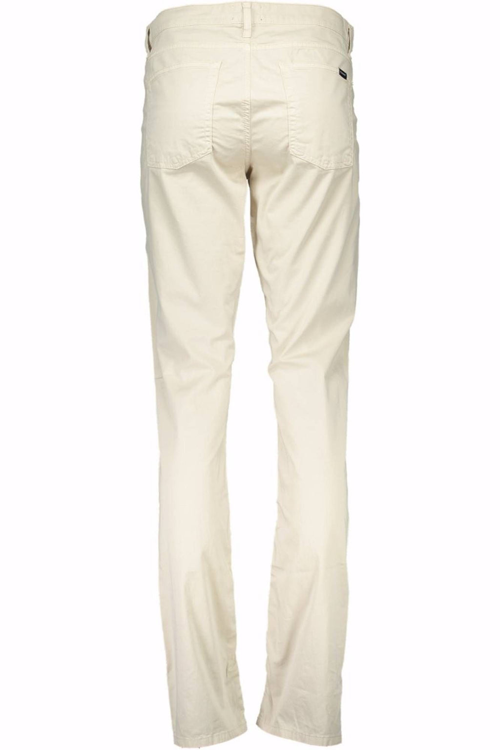 GANT WOMEN'S BEIGE TROUSERS 