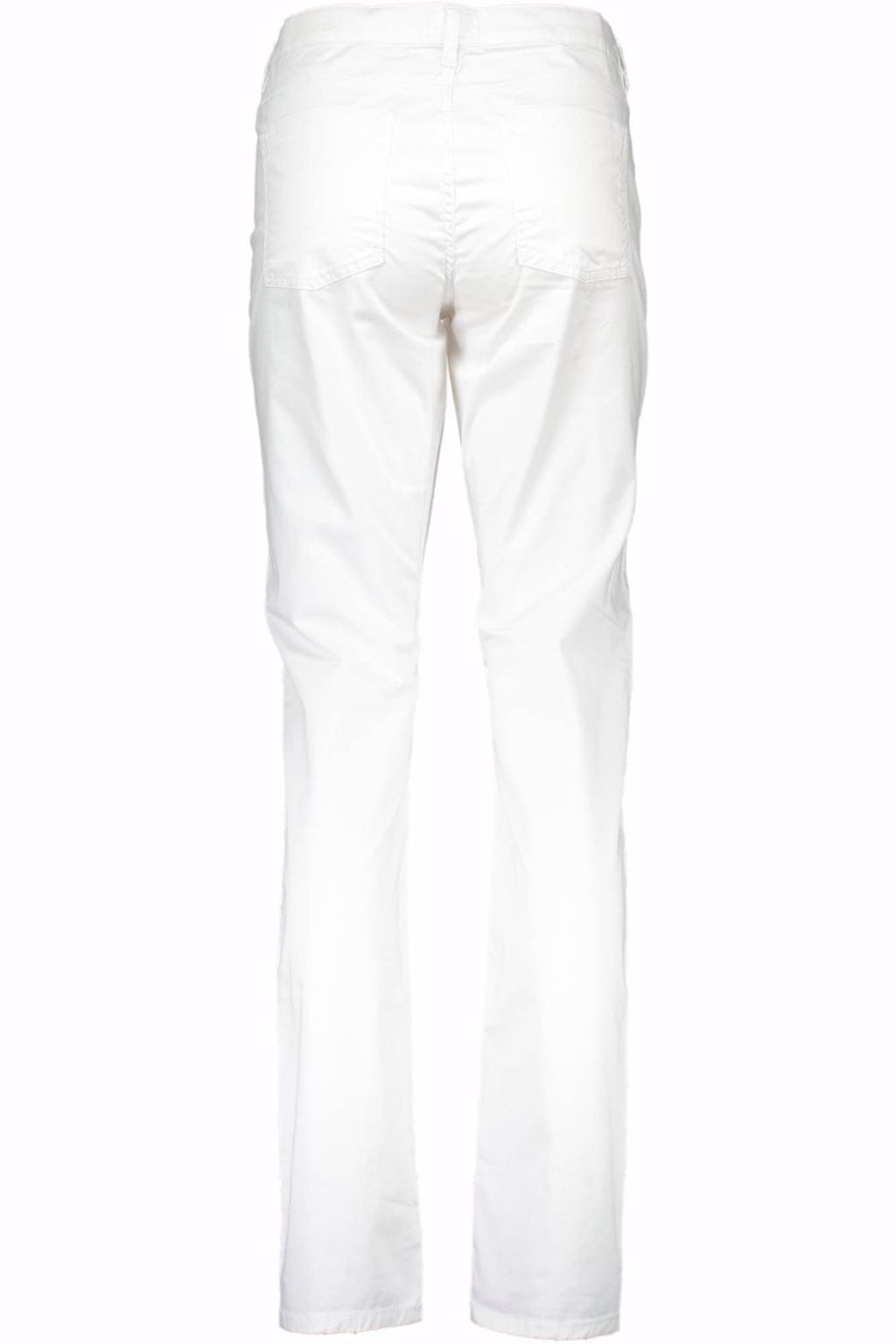 GANT WOMEN'S WHITE TROUSERS 