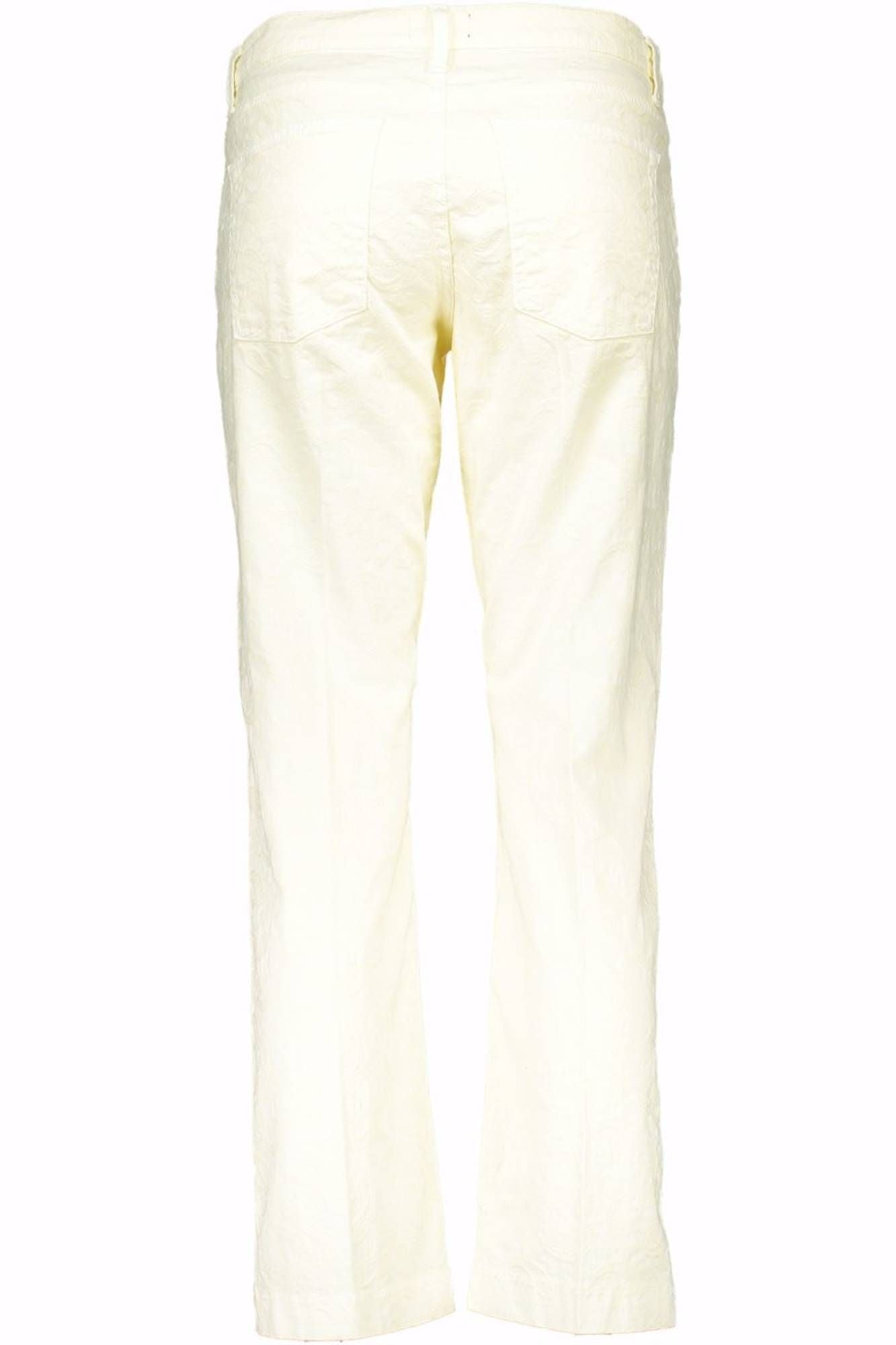 GANT WOMEN'S WHITE TROUSERS 