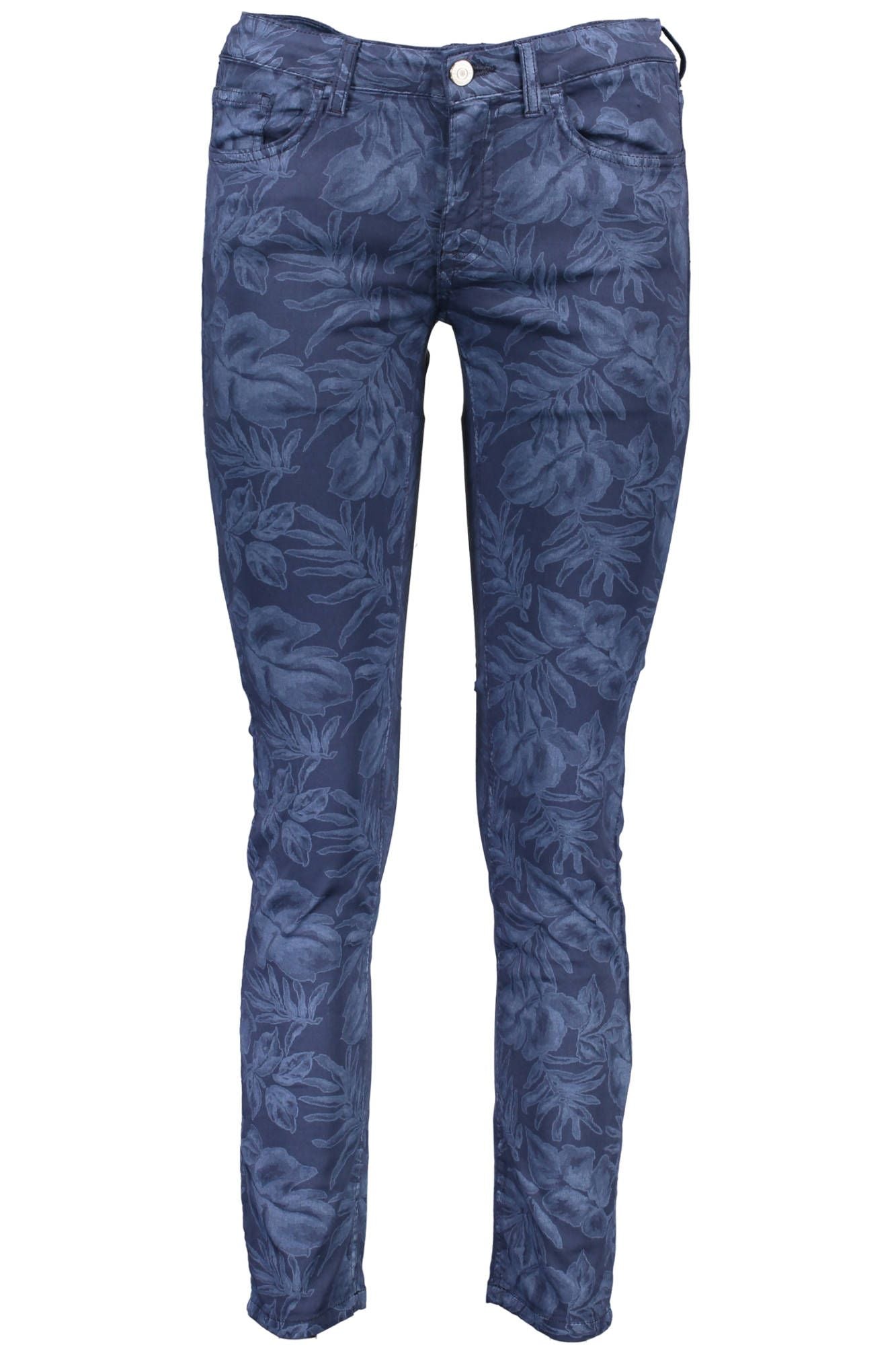 GANT WOMEN'S BLUE TROUSERS 