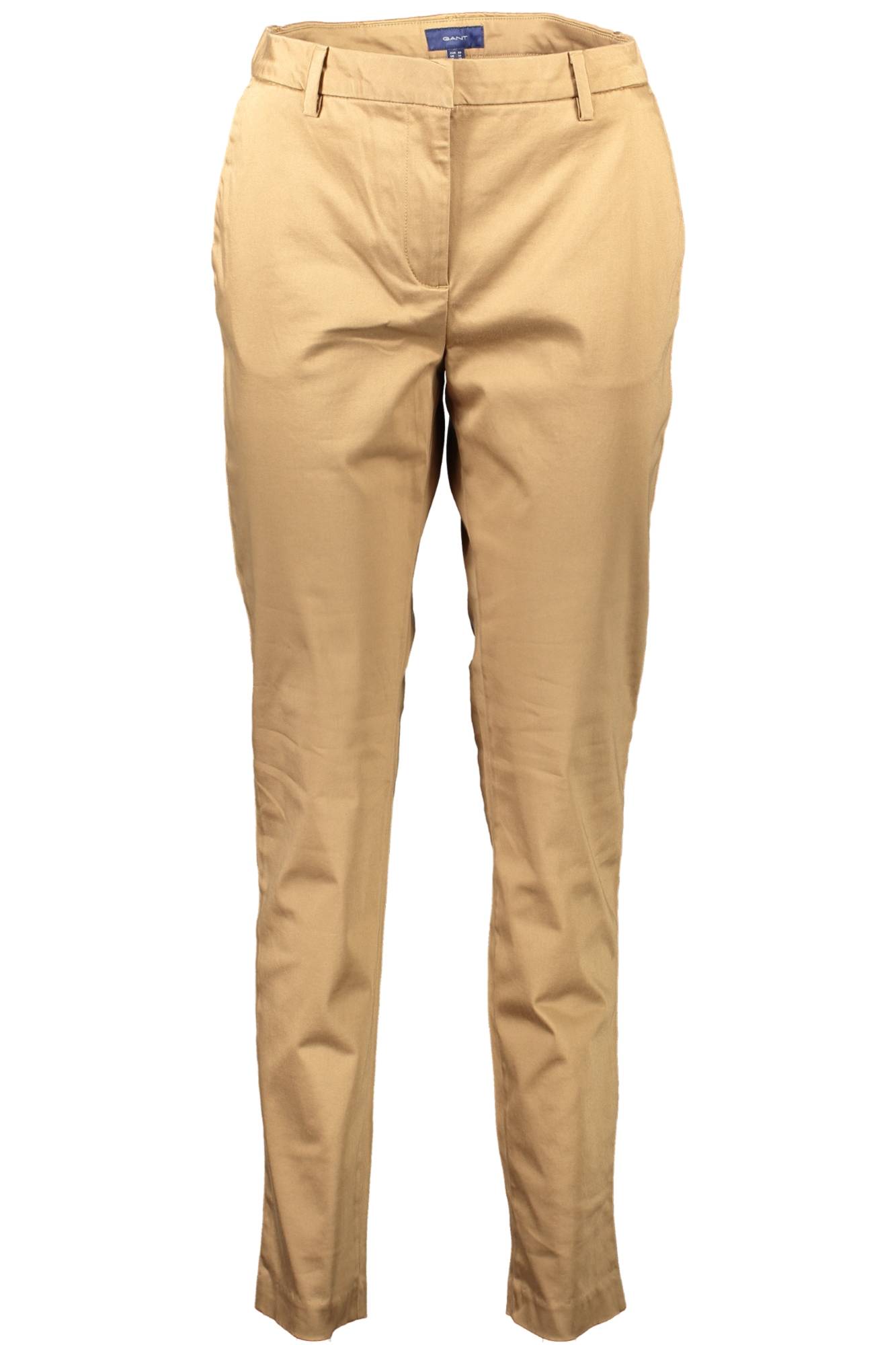 GANT WOMEN'S BROWN TROUSERS 