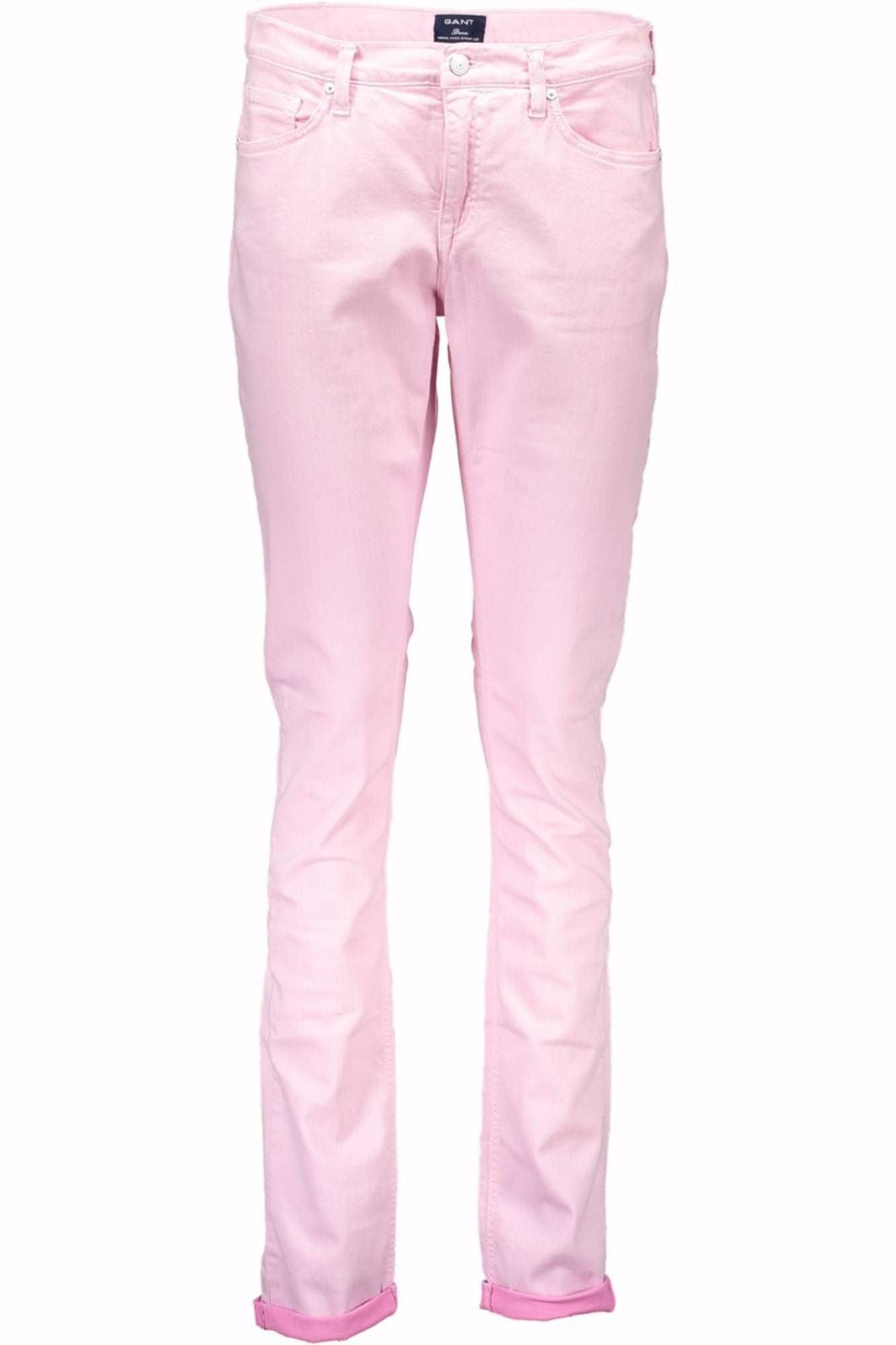 GANT WOMEN'S PINK TROUSERS 