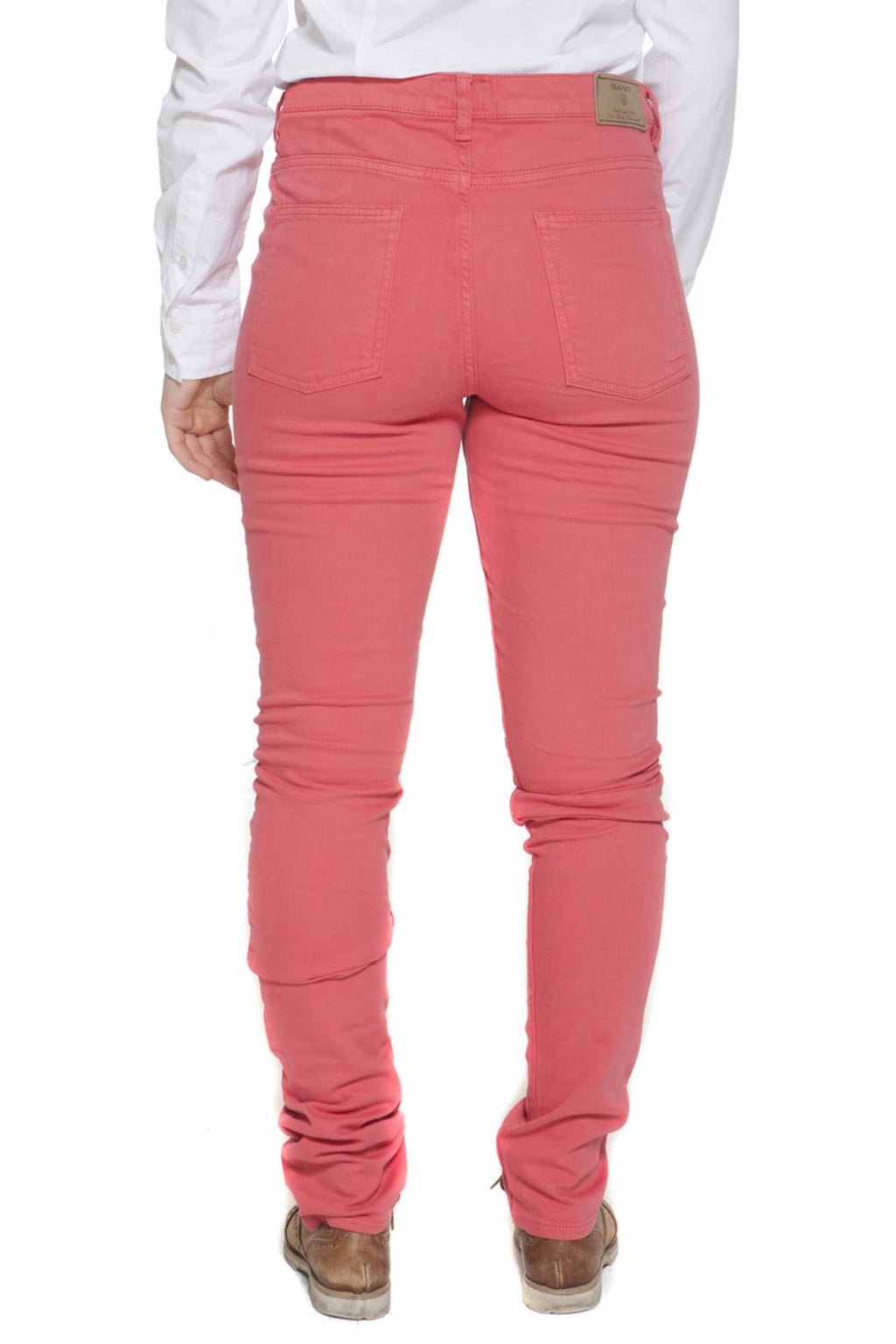 GANT WOMEN'S PINK TROUSERS 