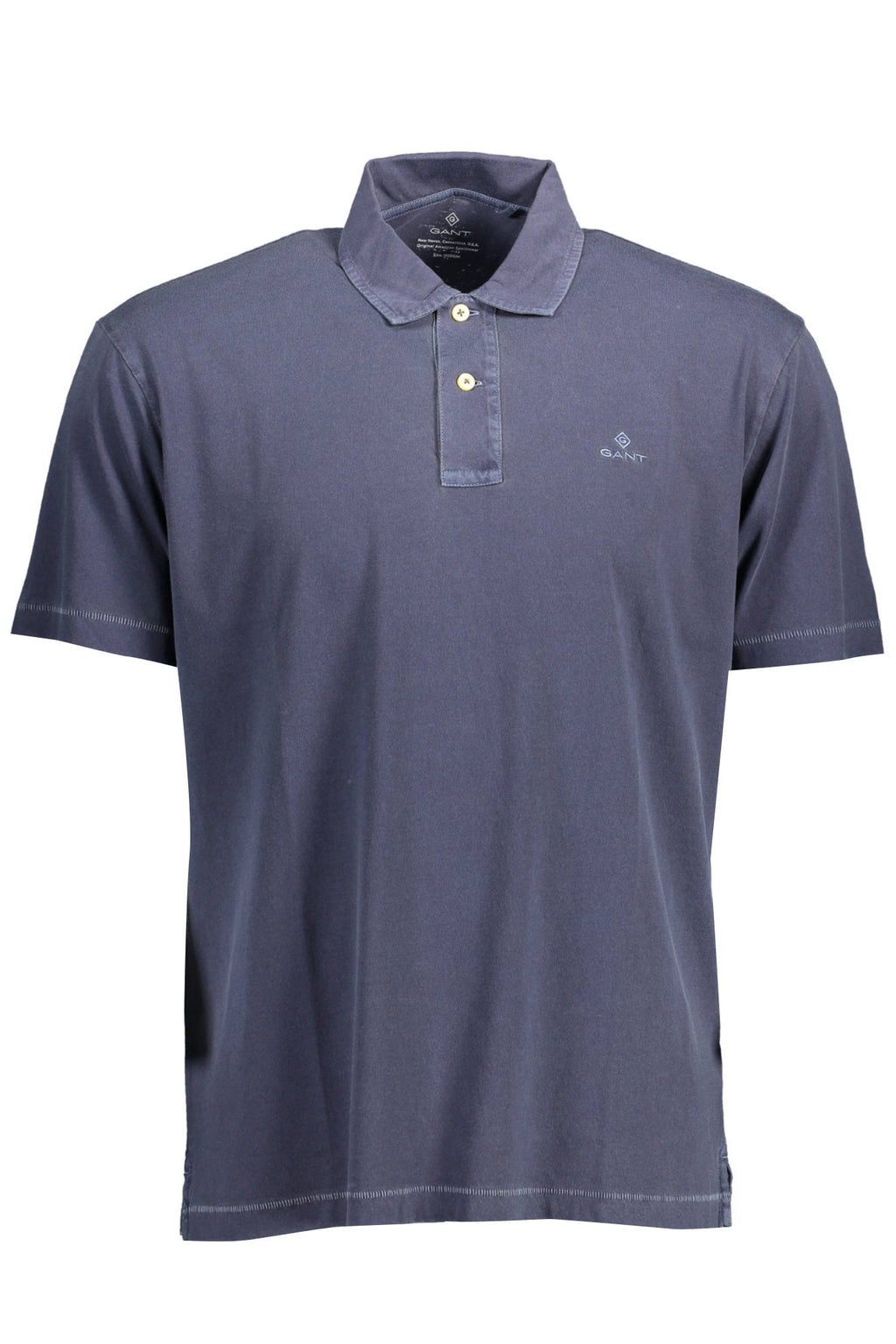 POLO DE MANGA CORTA PARA HOMBRE GANT, AZUL 