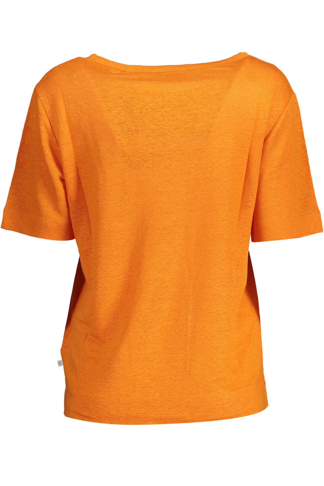 CAMISETA DE MANGA CORTA GANT PARA MUJER NARANJA 