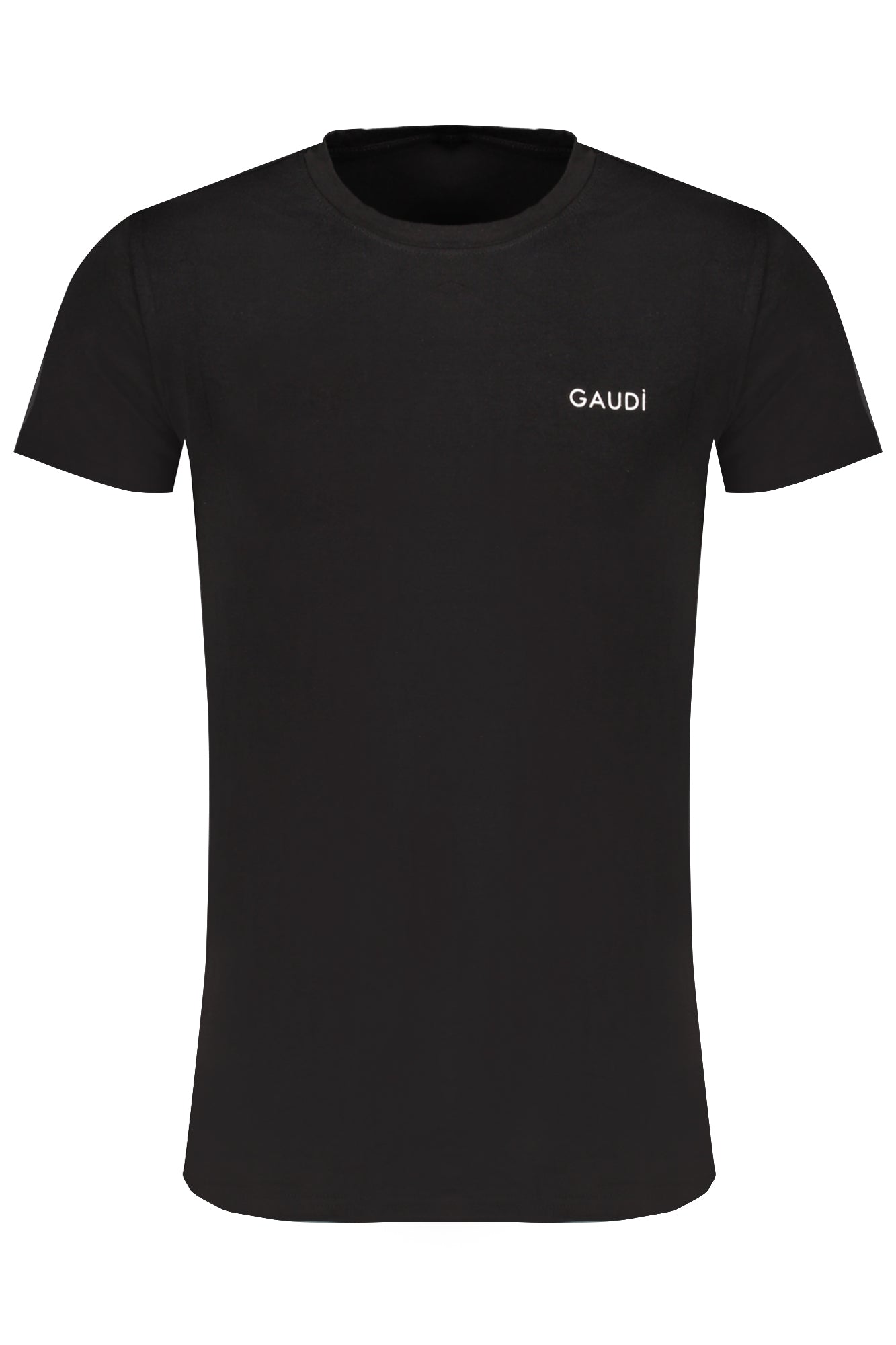 CAMISETA DE MANGA CORTA NEGRA DE HOMBRE GAUDÌ 