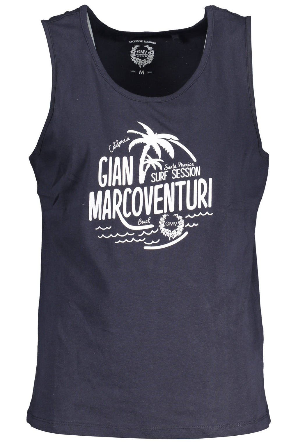 CAMISETA DE TIRANTES AZUL PARA HOMBRE GIAN MARCO VENTURI 