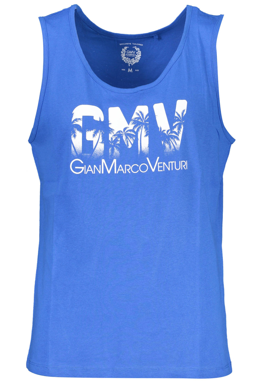 CAMISETA DE TIRANTES AZUL PARA HOMBRE GIAN MARCO VENTURI 