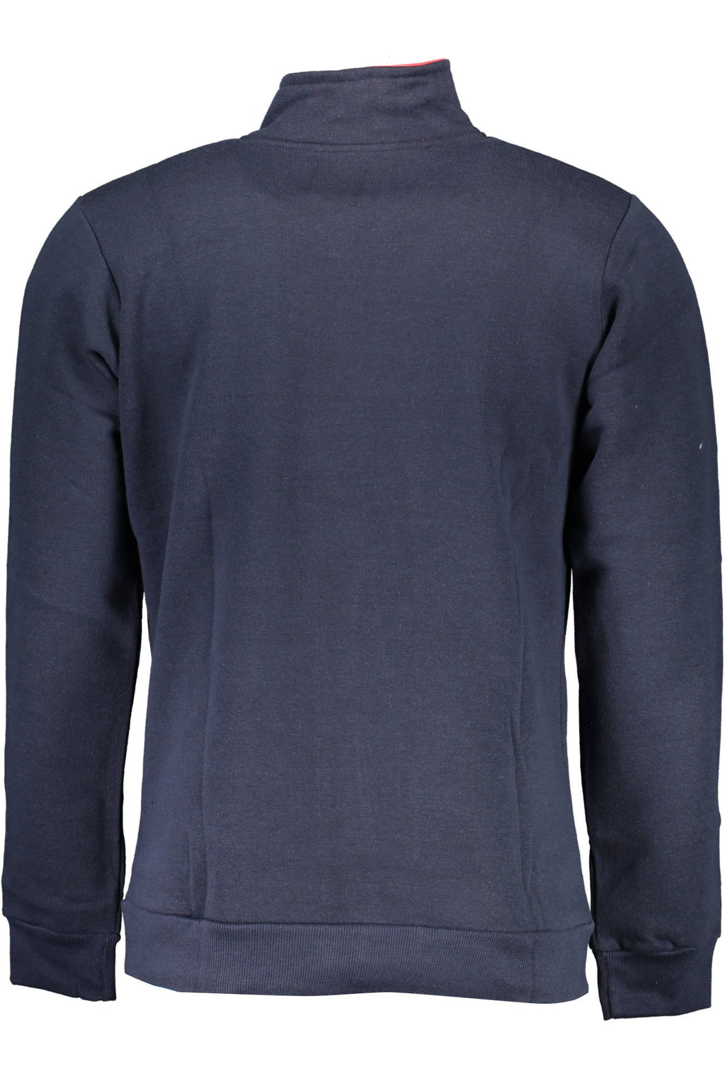 GIAN MARCO VENTURI MEN'S BLUE ZIP-UP SWEATSHIRT 