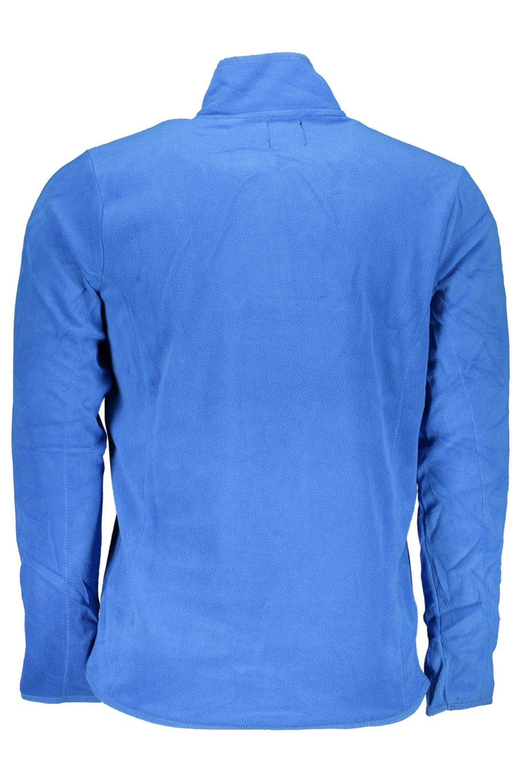 GIAN MARCO VENTURI MEN'S BLUE ZIP-UP SWEATSHIRT 