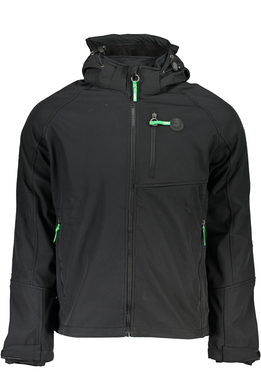 GIAN MARCO VENTURI MEN'S BLACK SPORTS JACKET 