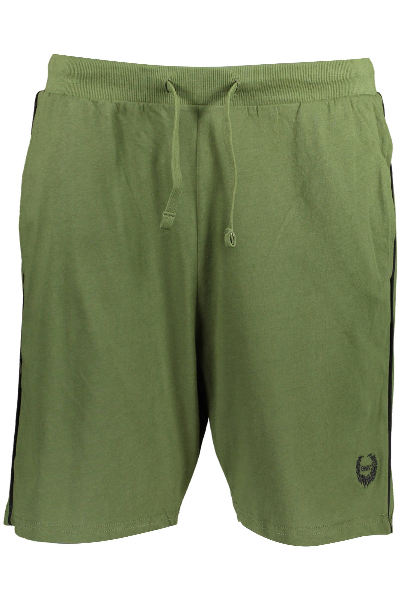 GIAN MARCO VENTURI MEN'S GREEN SHORTS 