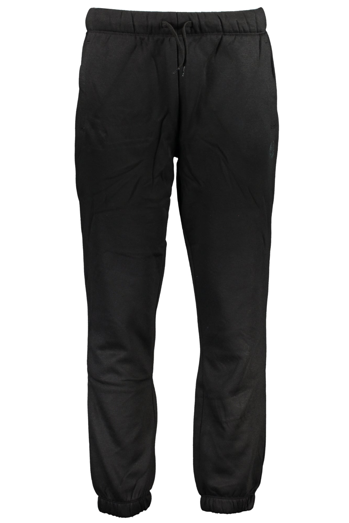 GIAN MARCO VENTURI MEN'S BLACK TROUSERS 