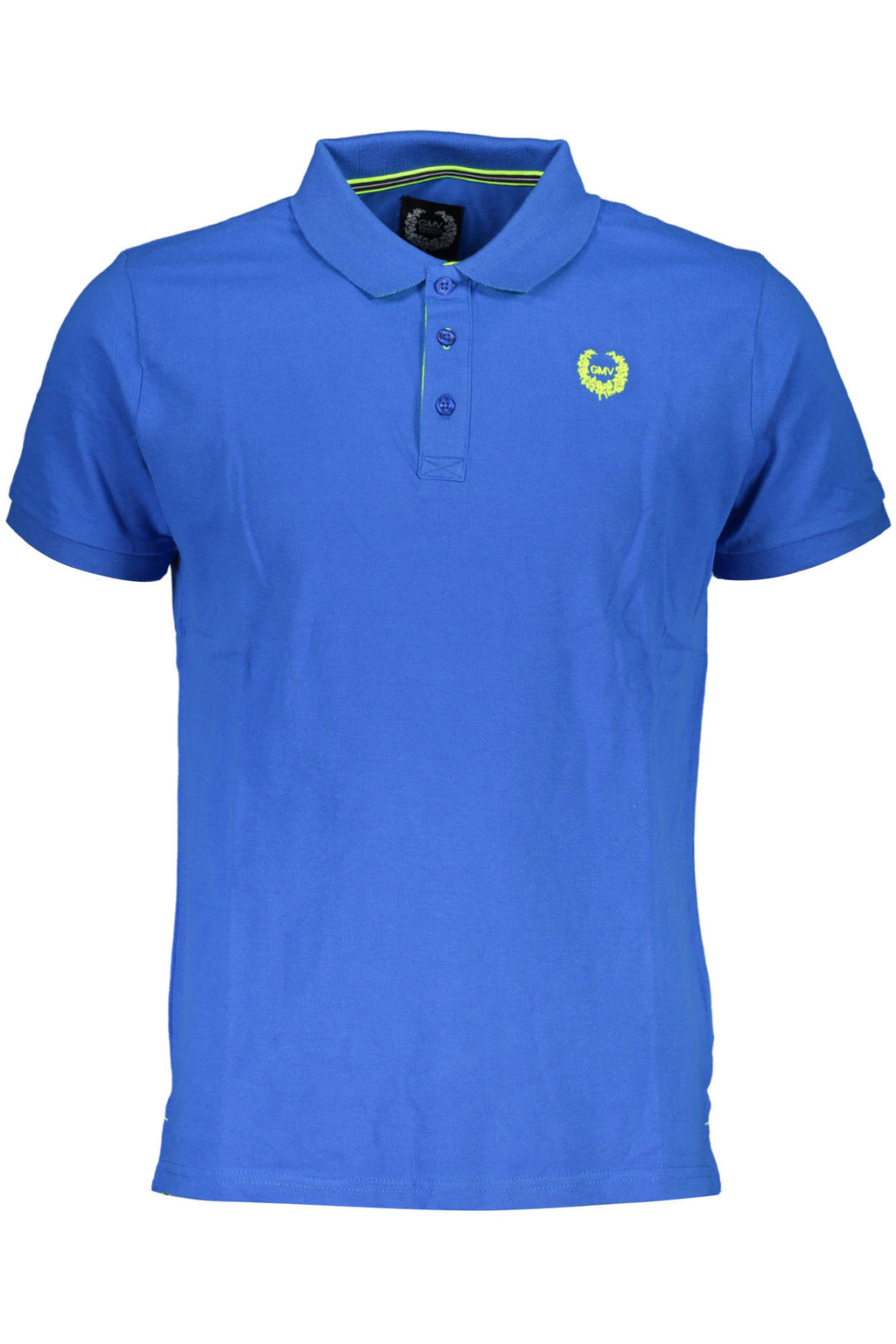 POLO DE MANGA CORTA PARA HOMBRE GIAN MARCO VENTURI, AZUL 