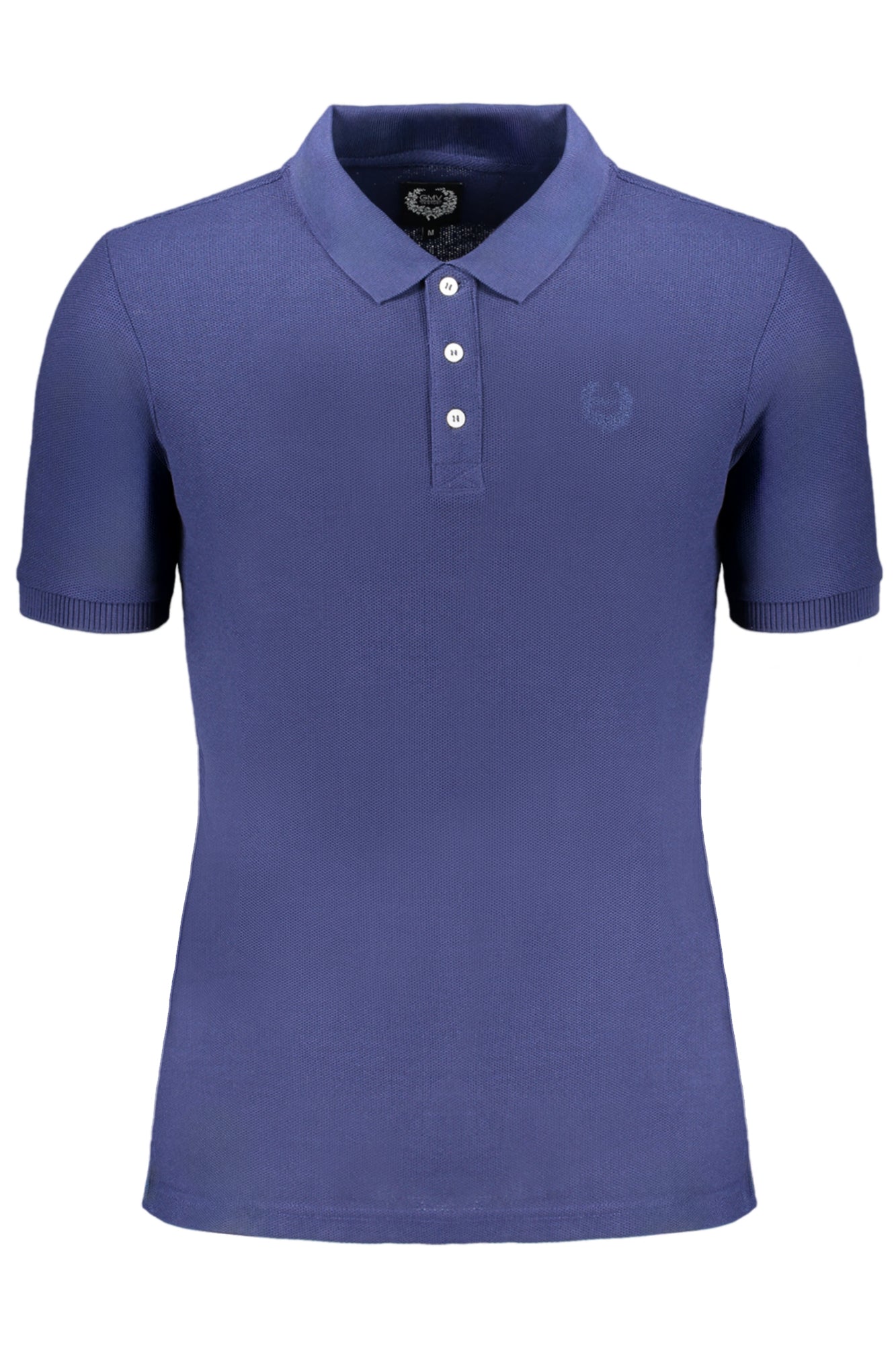 POLO DE MANGA CORTA PARA HOMBRE GIAN MARCO VENTURI, AZUL 