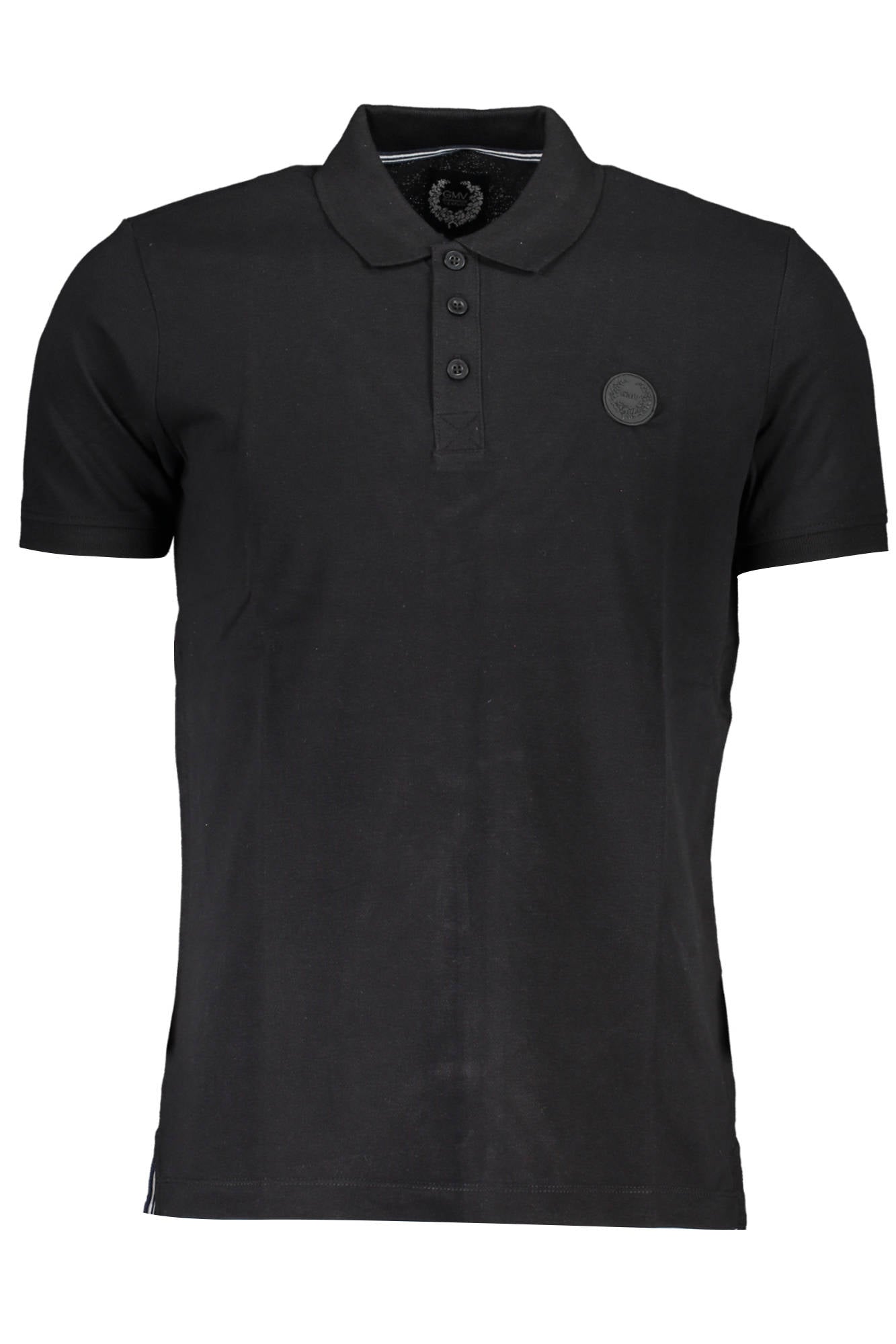 POLO DE MANGA CORTA PARA HOMBRE GIAN MARCO VENTURI, NEGRO 