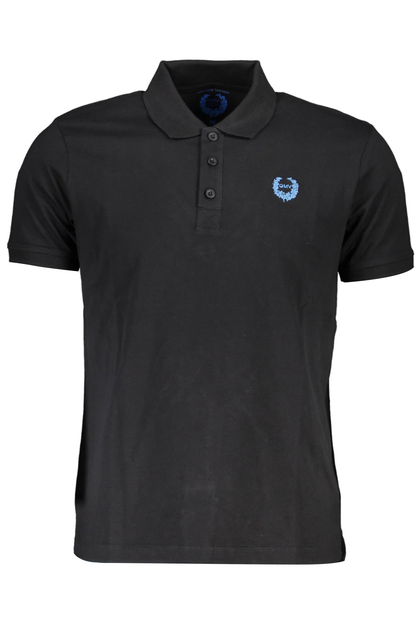 POLO DE MANGA CORTA PARA HOMBRE GIAN MARCO VENTURI, NEGRO 