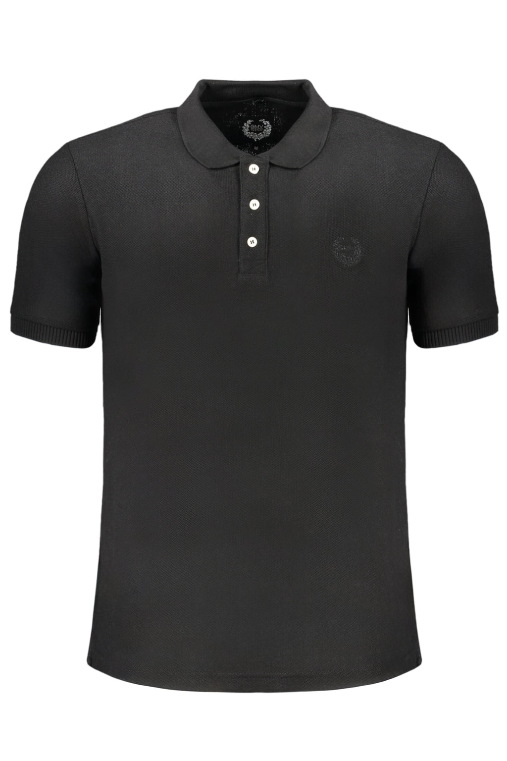 POLO DE MANGA CORTA PARA HOMBRE GIAN MARCO VENTURI, NEGRO 