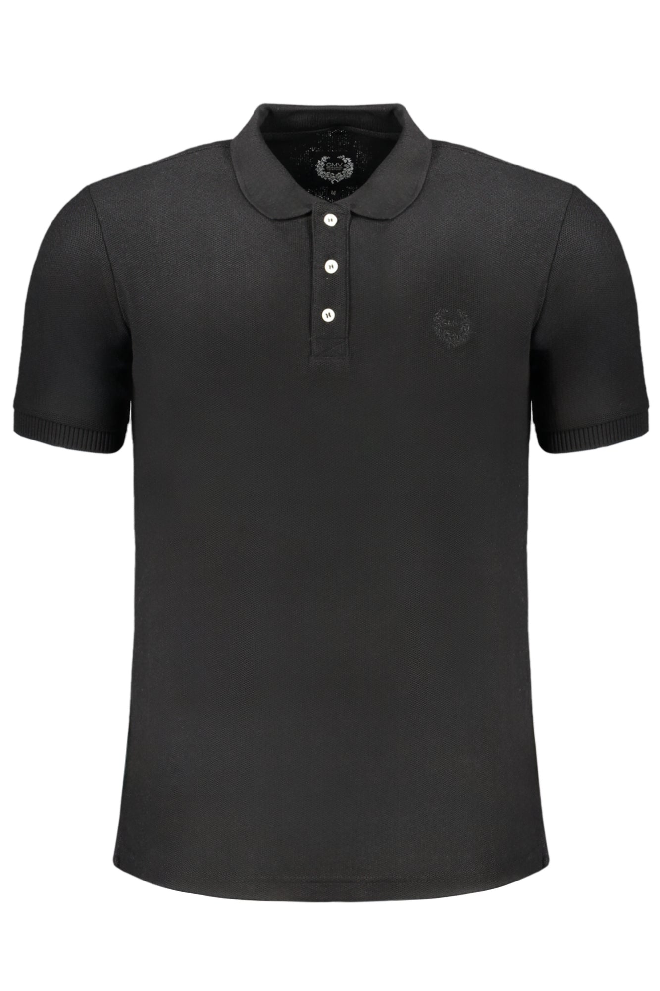 POLO DE MANGA CORTA PARA HOMBRE GIAN MARCO VENTURI, NEGRO 