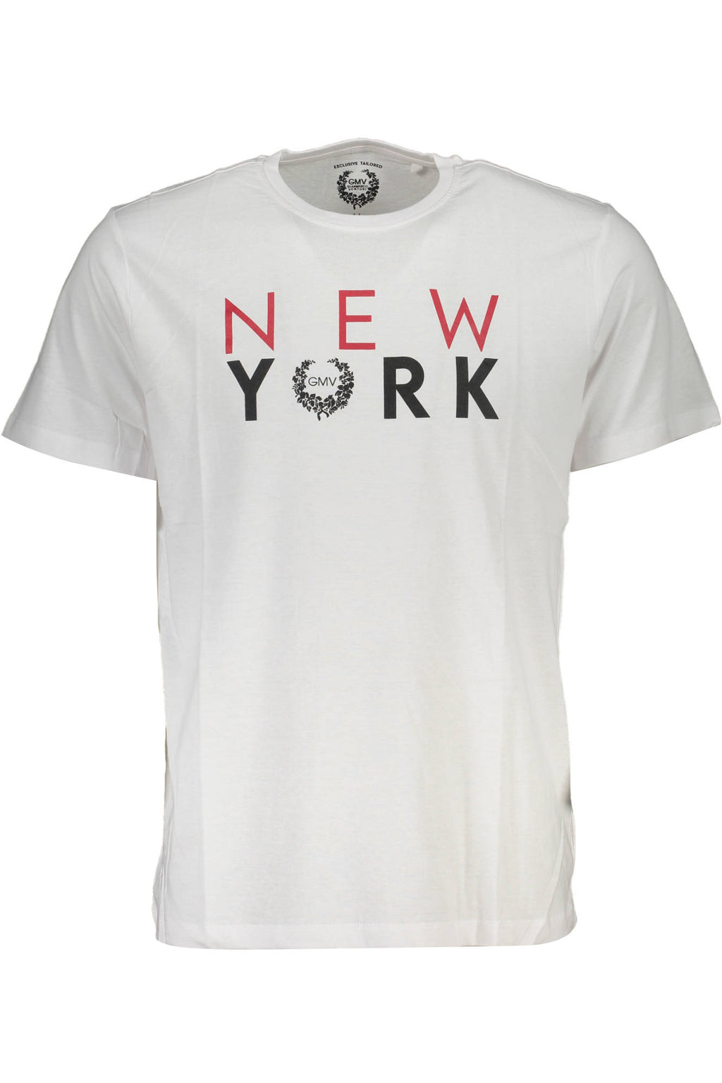 CAMISETA DE MANGA CORTA PARA HOMBRE GIAN MARCO VENTURI BLANCA 