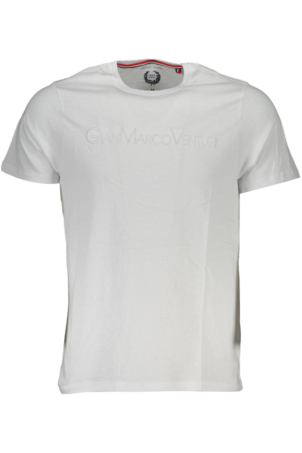 CAMISETA DE MANGA CORTA PARA HOMBRE GIAN MARCO VENTURI BLANCA 