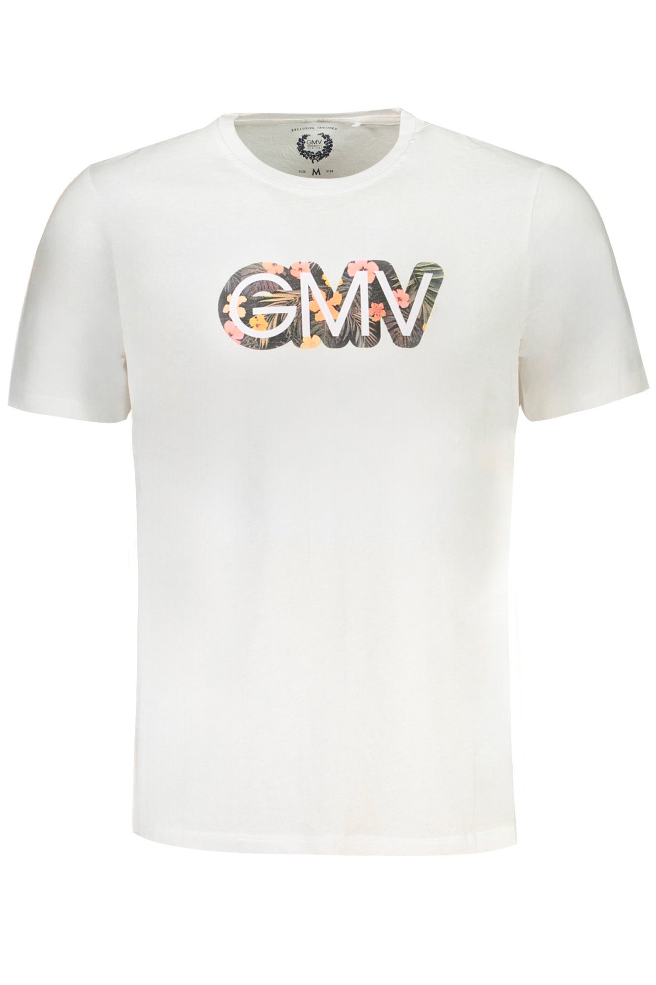 CAMISETA DE MANGA CORTA PARA HOMBRE GIAN MARCO VENTURI BLANCA 