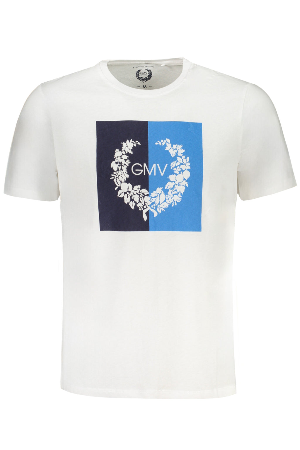 CAMISETA DE MANGA CORTA PARA HOMBRE GIAN MARCO VENTURI BLANCA 