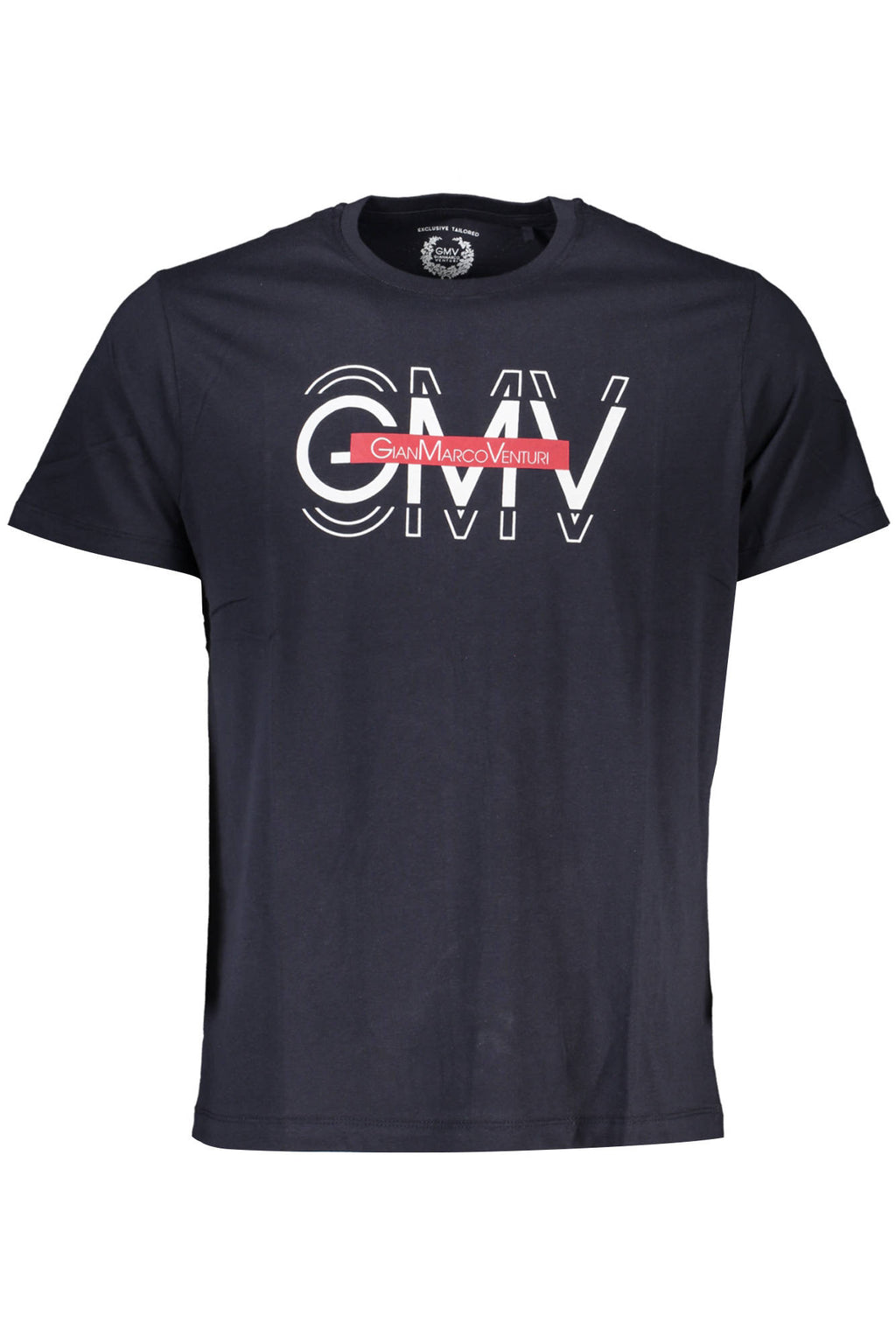 CAMISETA DE MANGA CORTA PARA HOMBRE DE GIAN MARCO VENTURI, AZUL 