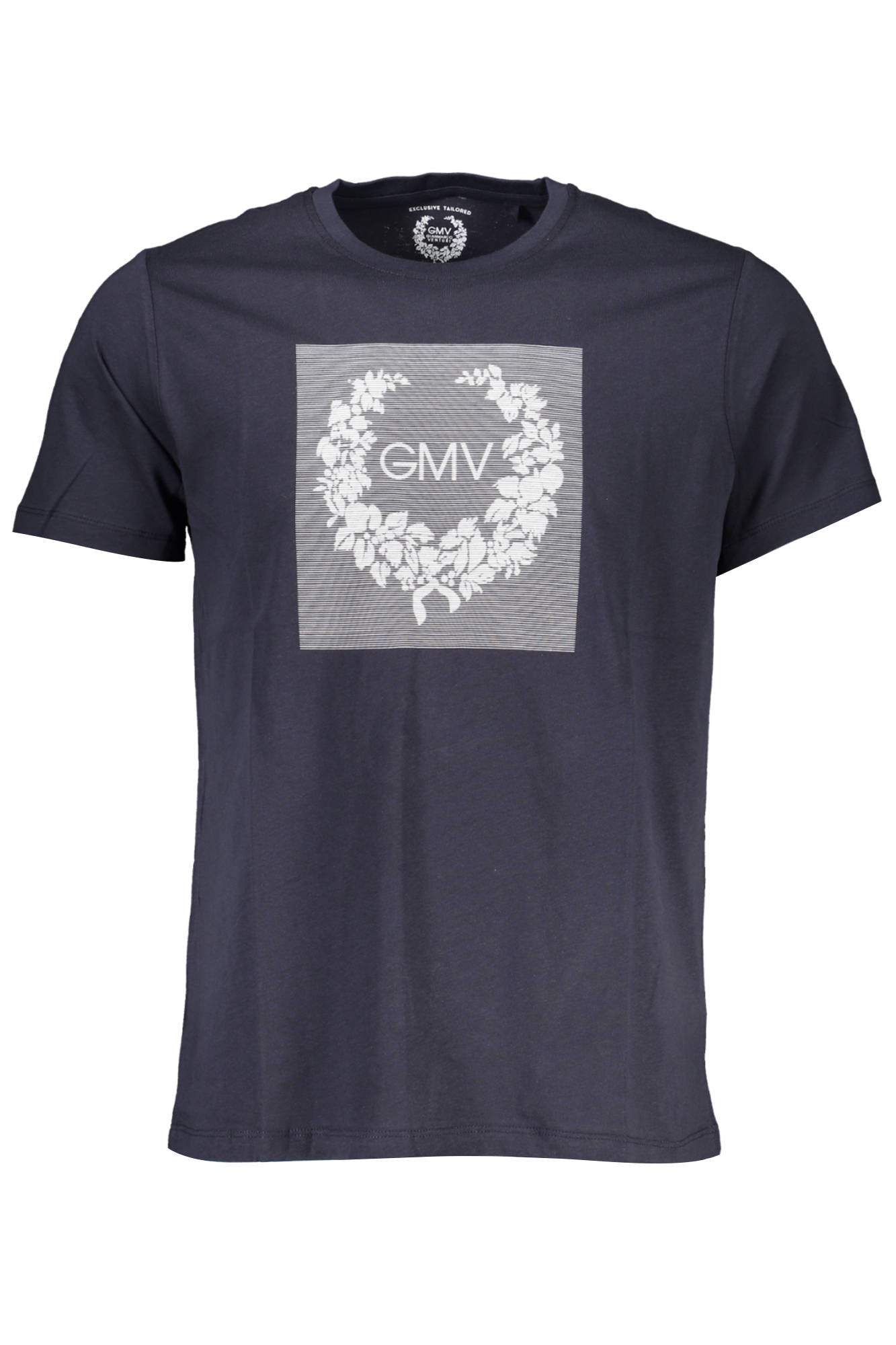 CAMISETA DE MANGA CORTA PARA HOMBRE DE GIAN MARCO VENTURI, AZUL 