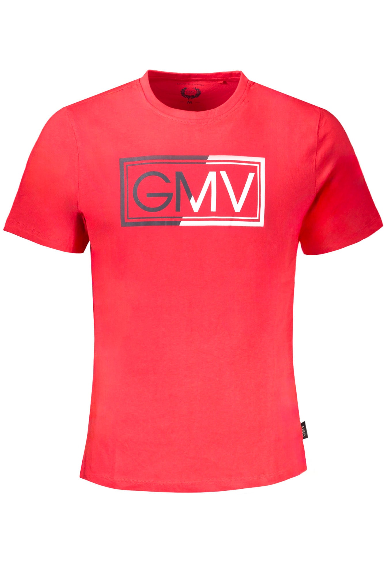 CAMISETA DE MANGA CORTA PARA HOMBRE DE GIAN MARCO VENTURI, ROJA 
