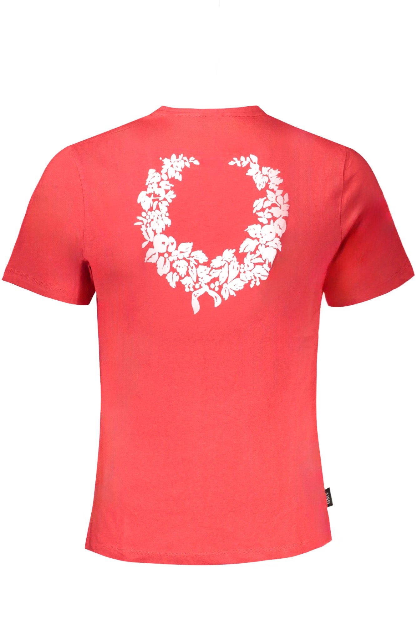 CAMISETA DE MANGA CORTA PARA HOMBRE DE GIAN MARCO VENTURI, ROJA 