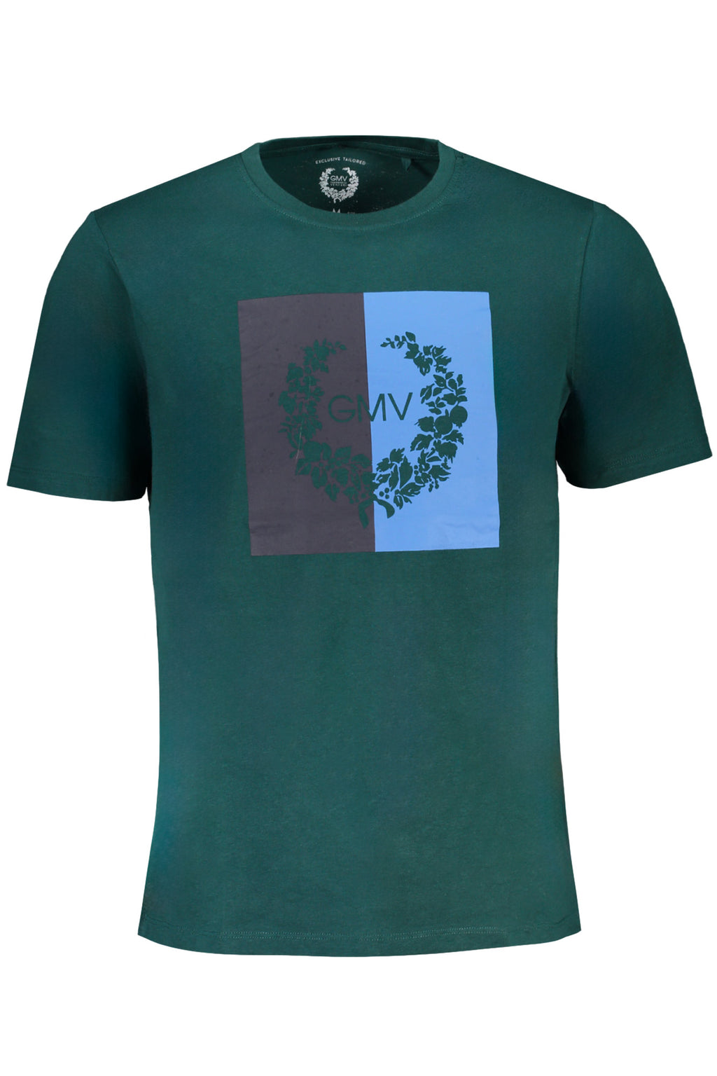 CAMISETA DE MANGA CORTA PARA HOMBRE DE GIAN MARCO VENTURI, VERDE 