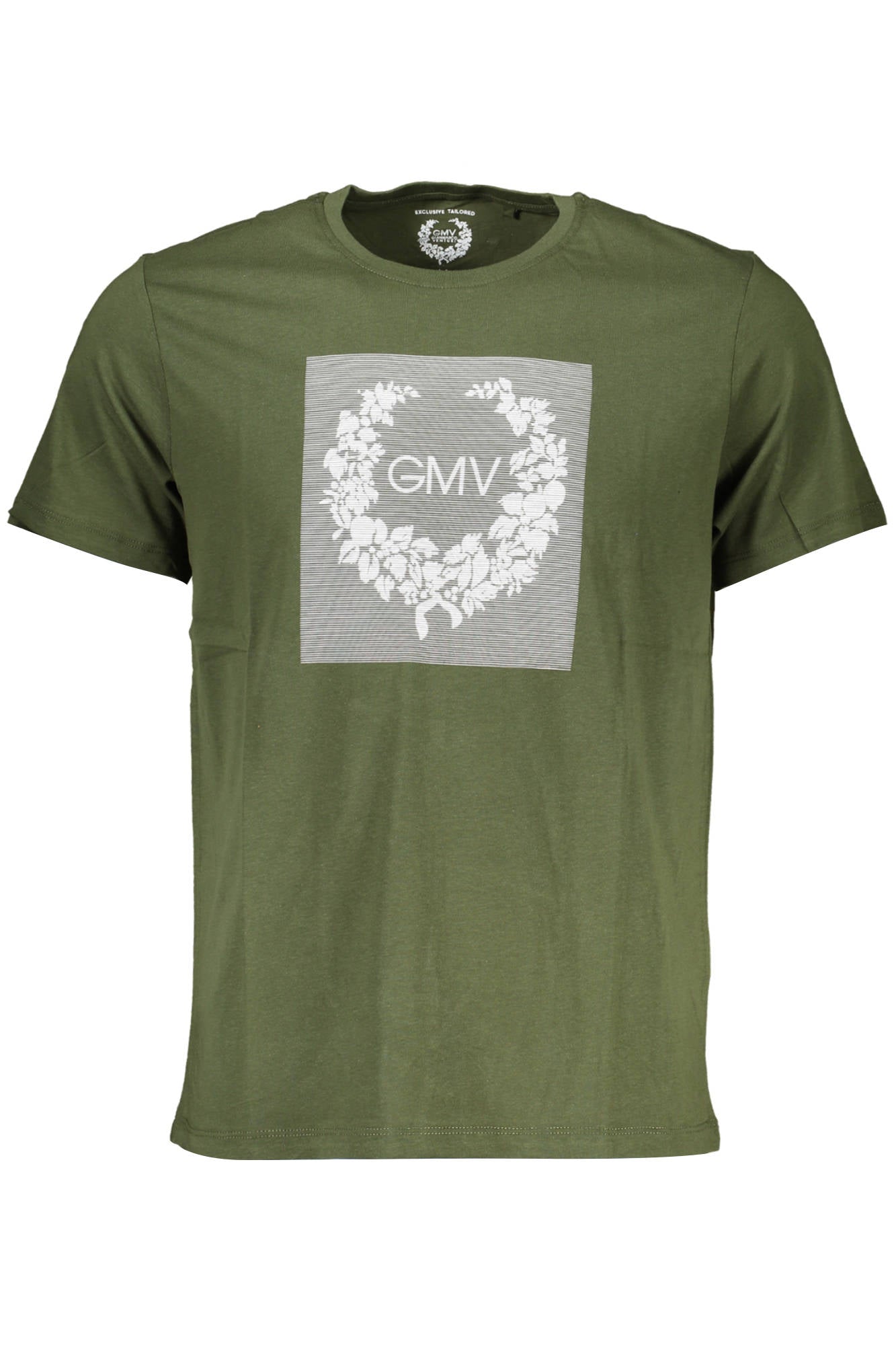 CAMISETA DE MANGA CORTA PARA HOMBRE DE GIAN MARCO VENTURI, VERDE 