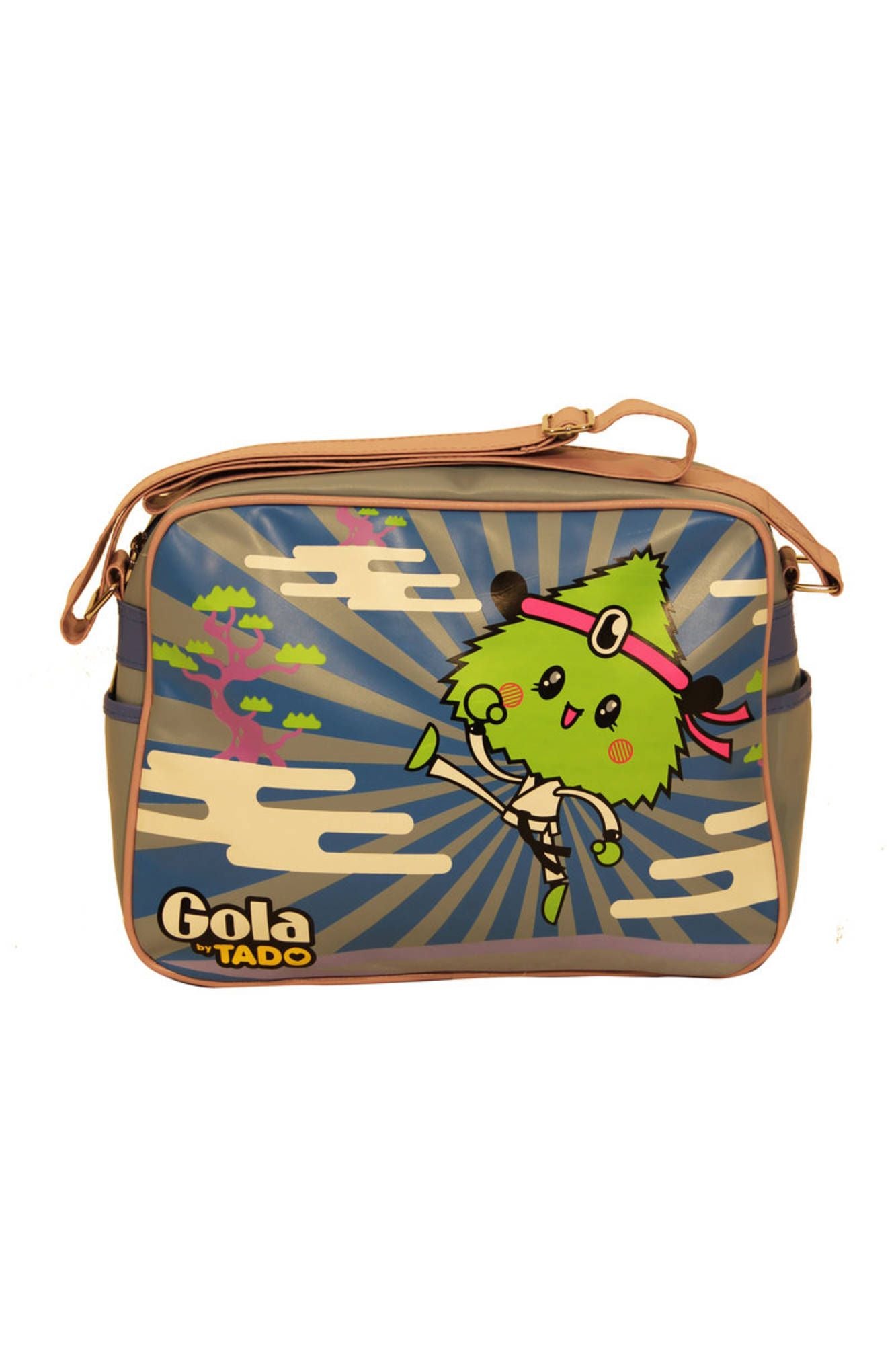 BOLSO DE HOMBRO GOLA MUJER AZUL 
