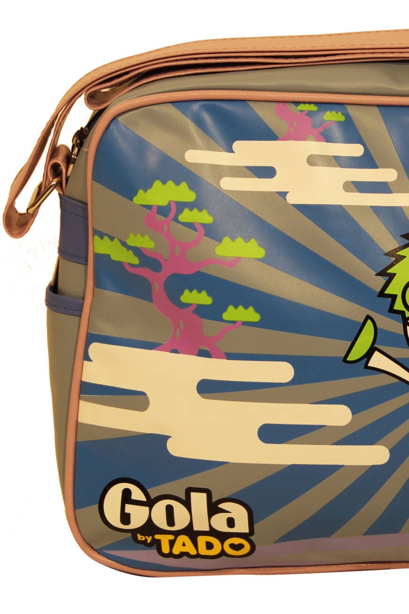 BOLSO DE HOMBRO GOLA MUJER AZUL 