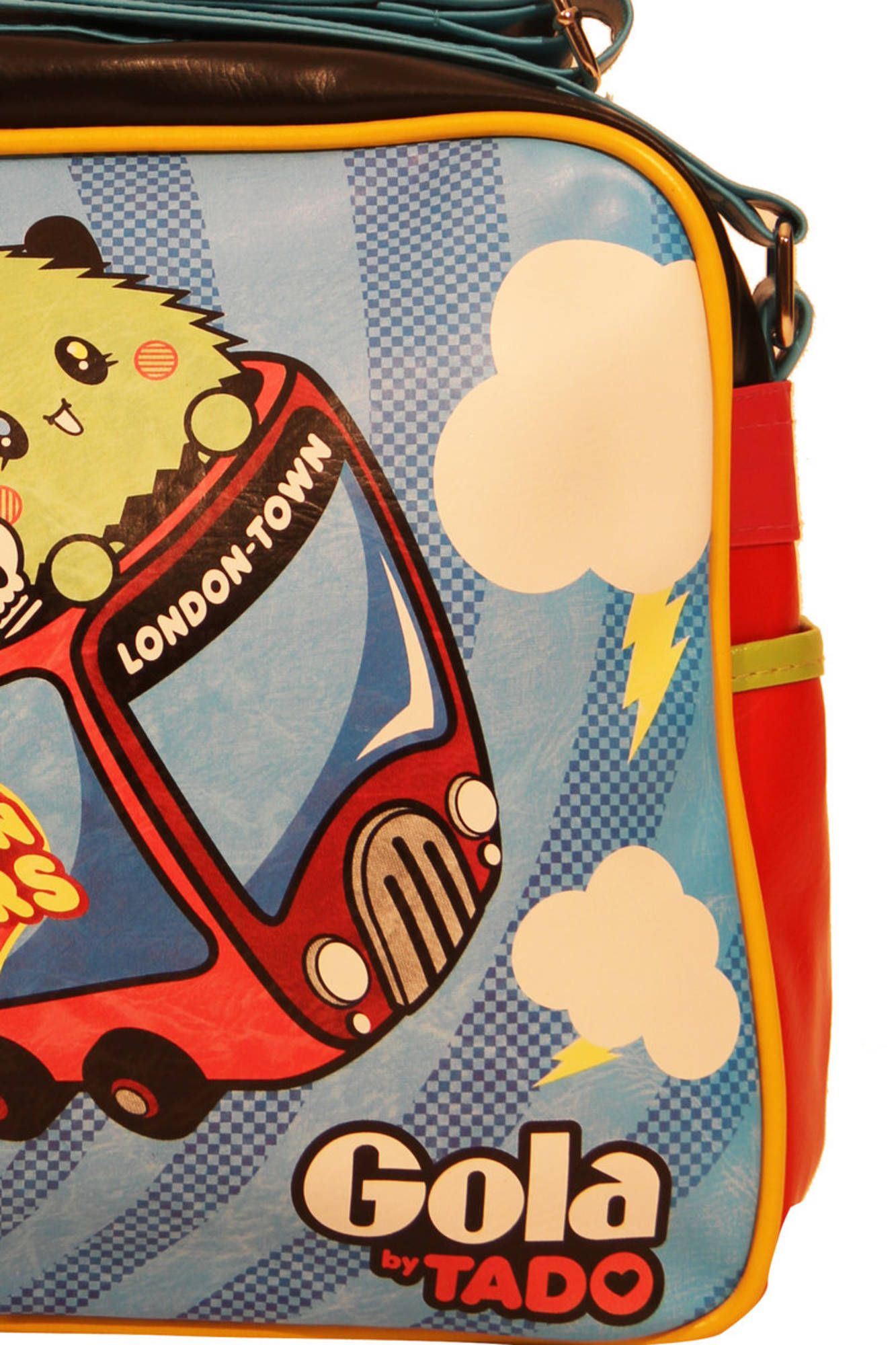 BOLSO DE HOMBRO GOLA MUJER AZUL 