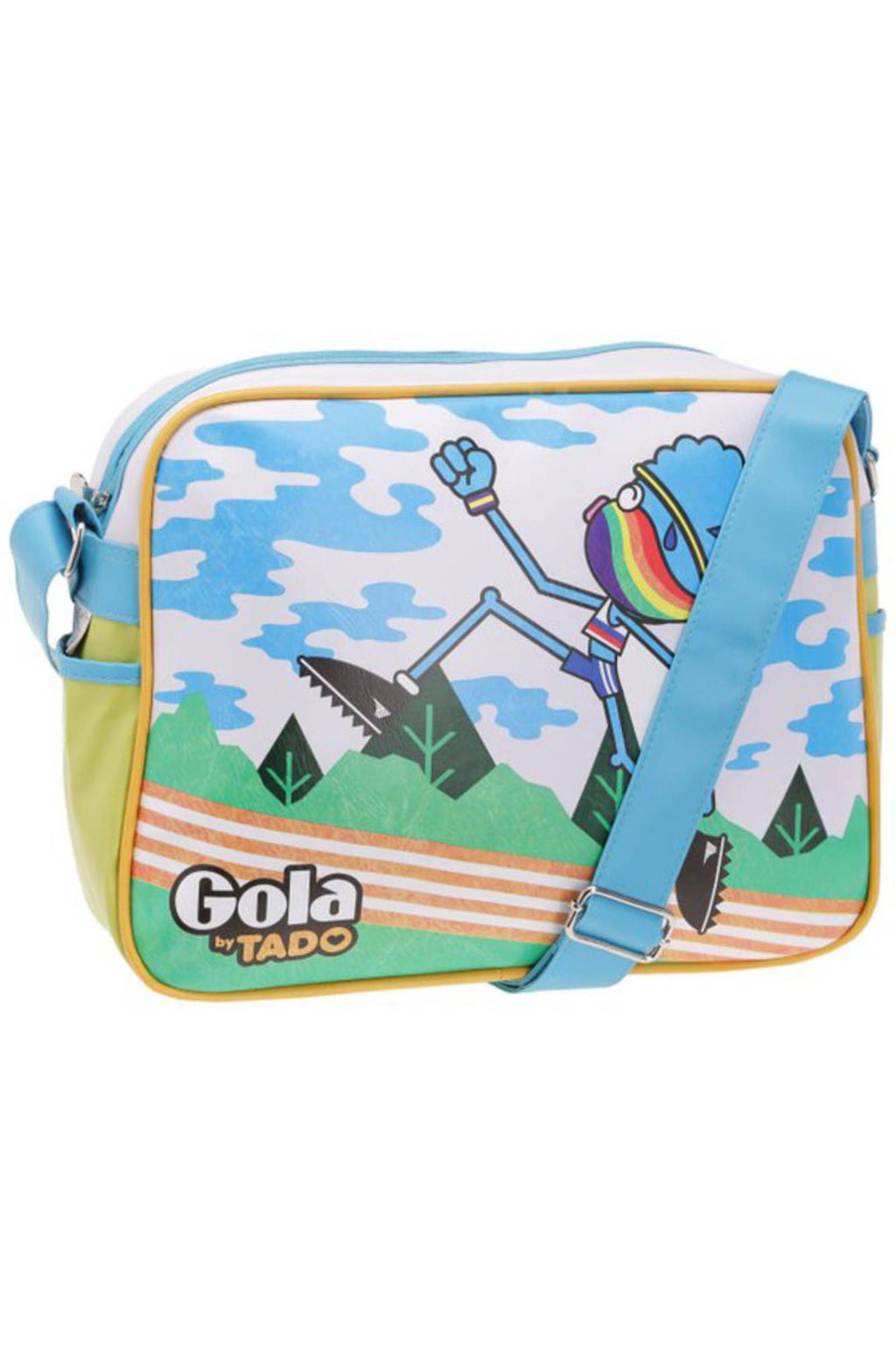 GOLA WOMEN'S WHITE SHOULDER BAG 