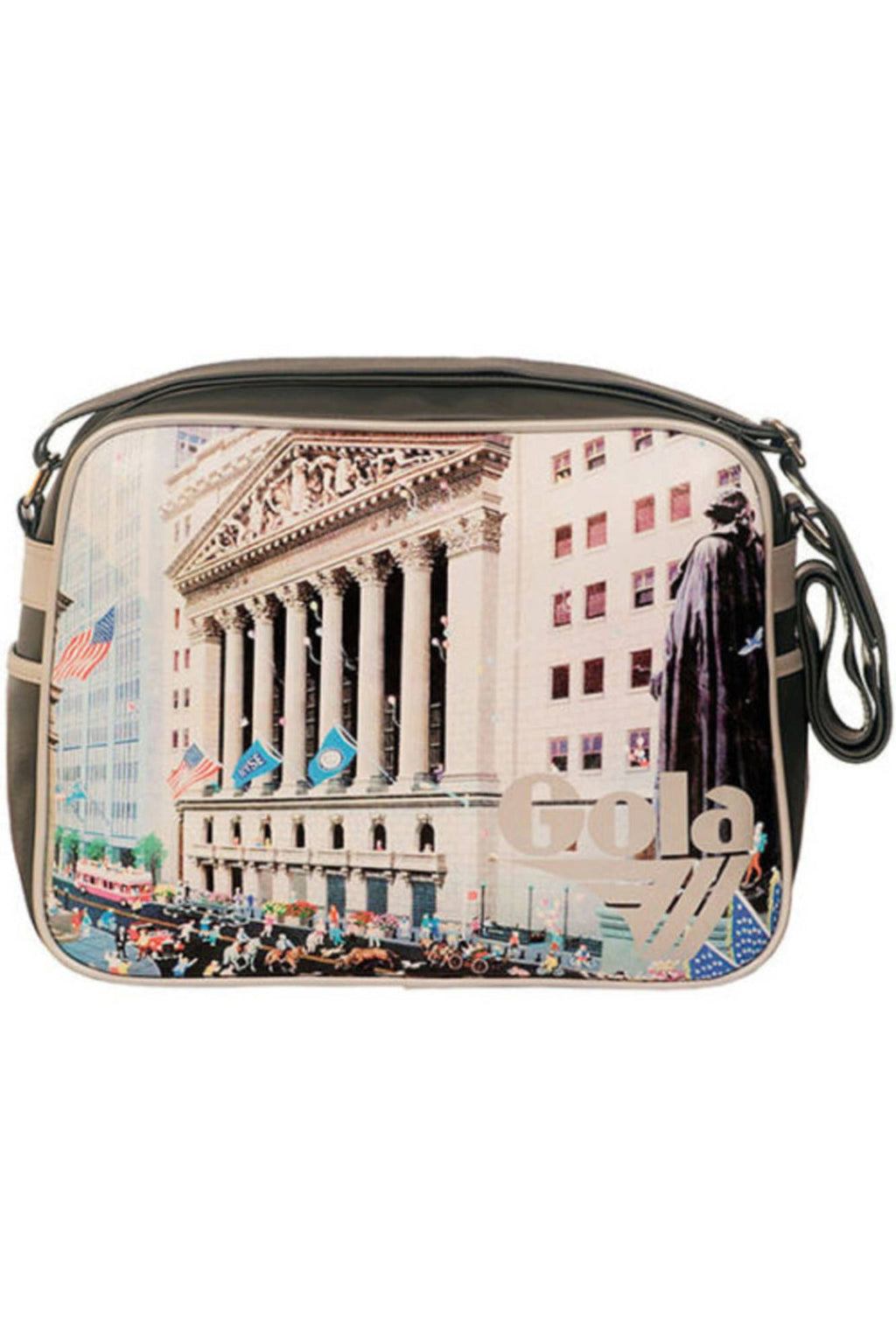 BOLSO DE HOMBRO GOLA MUJER GRIS 