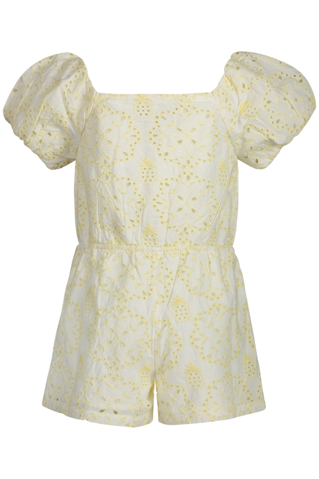 GUESS JEANS ABITO CORTO BAMBINA GIALLO