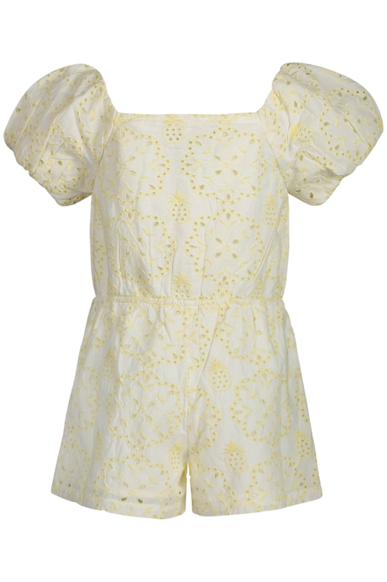 GUESS JEANS ABITO CORTO BAMBINA GIALLO