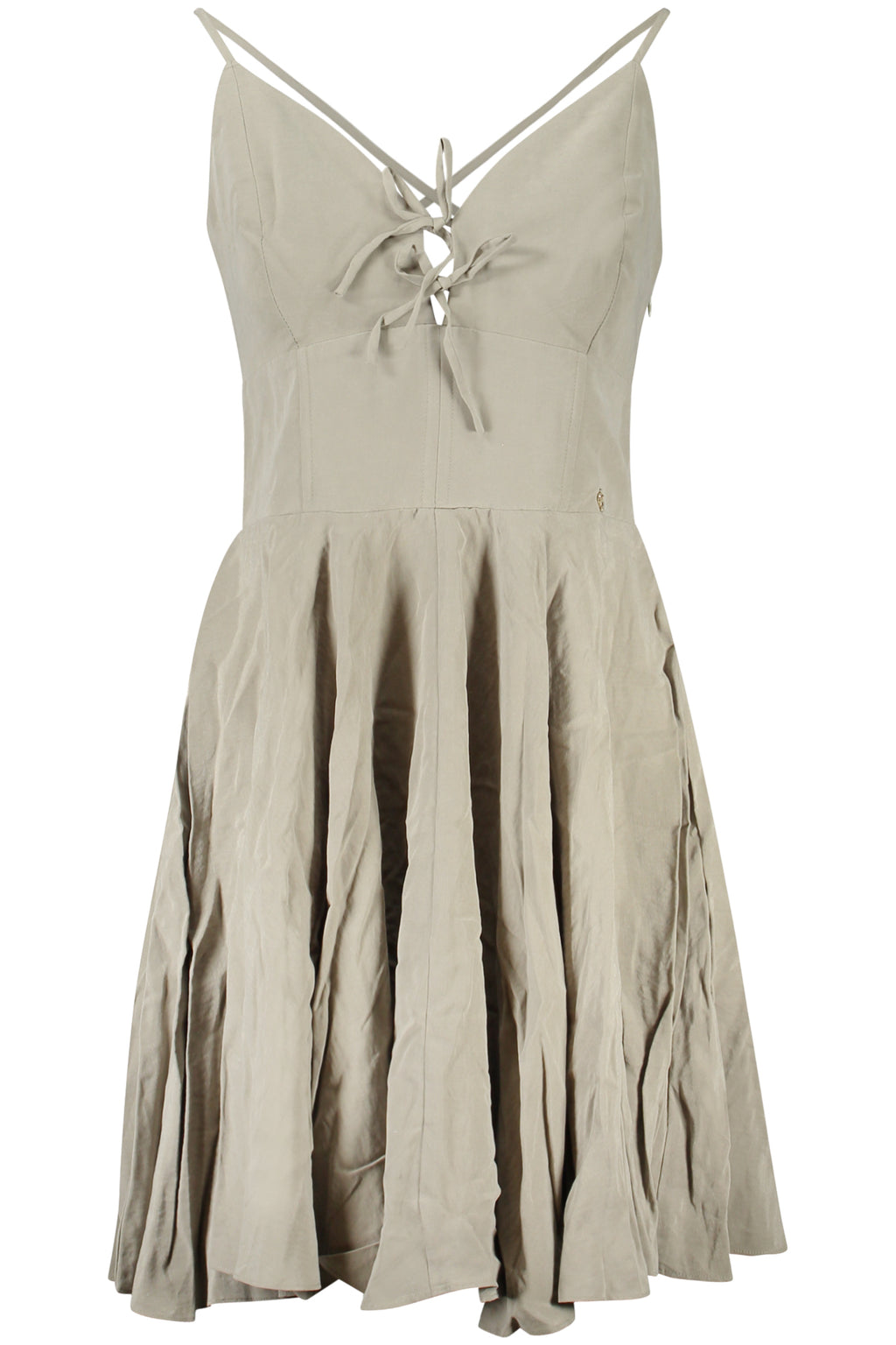 GUESS JEANS WOMEN'S SHORT DRESS GREEN 