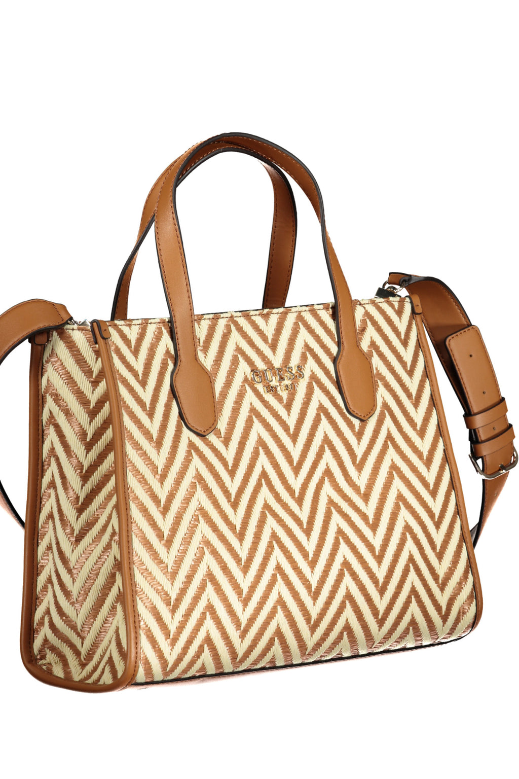 BOLSO MARRÓN DE MUJER GUESS JEANS 