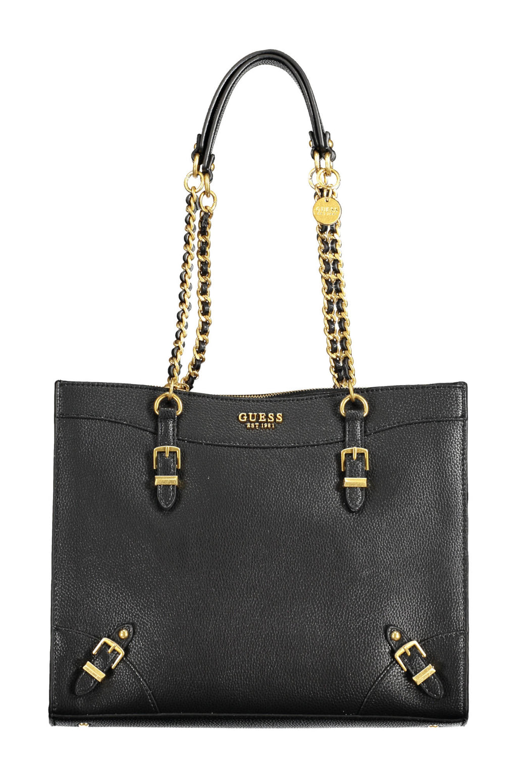 BOLSO NEGRO DE MUJER GUESS JEANS 