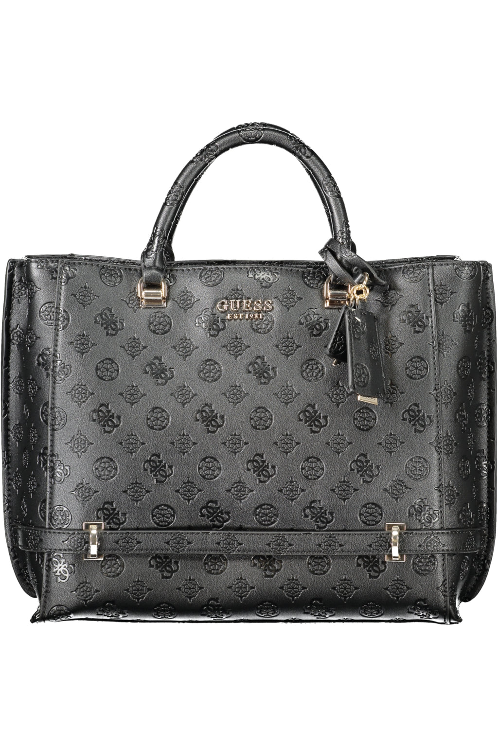 BOLSO NEGRO DE MUJER GUESS JEANS 