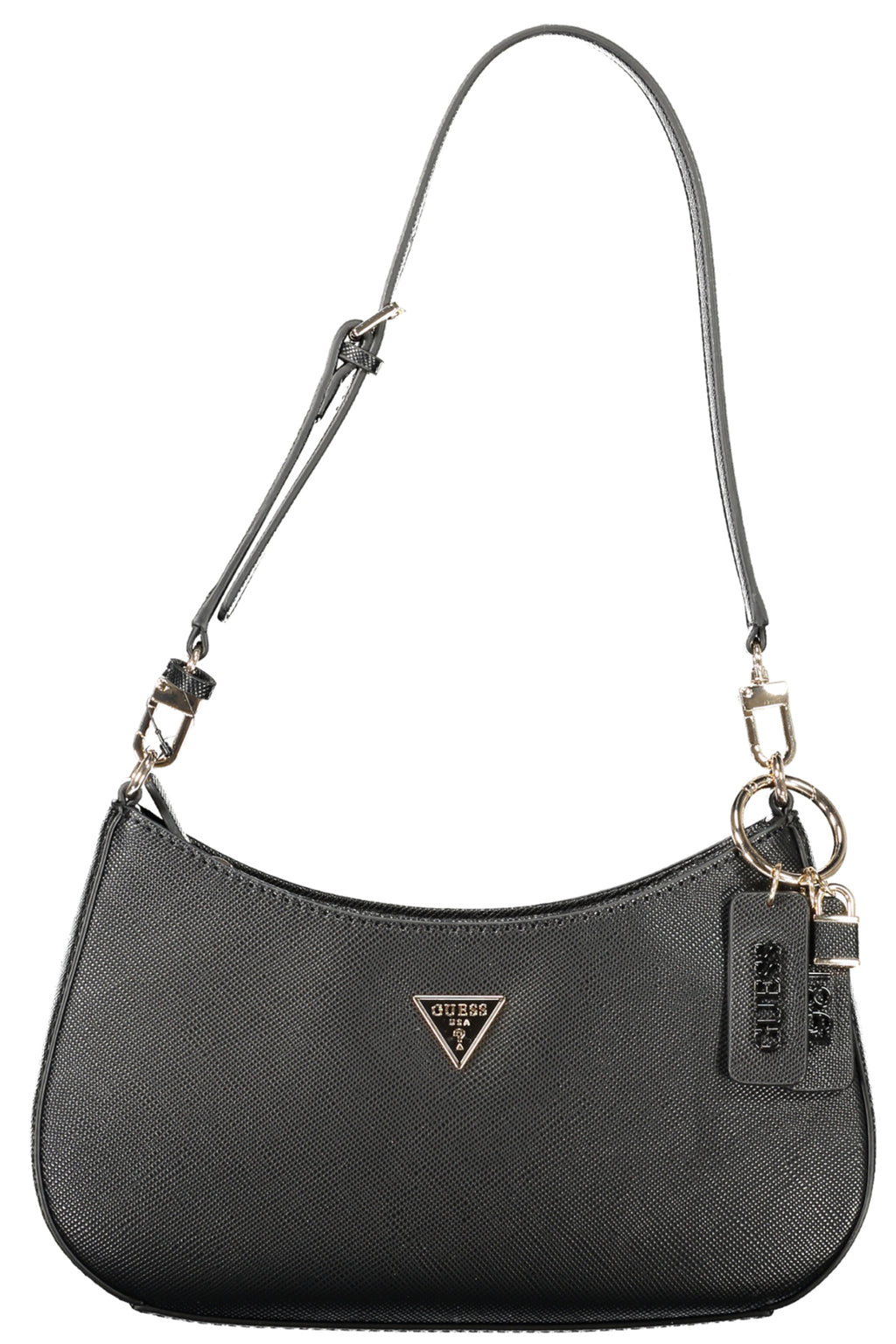 BOLSO NEGRO DE MUJER GUESS JEANS 