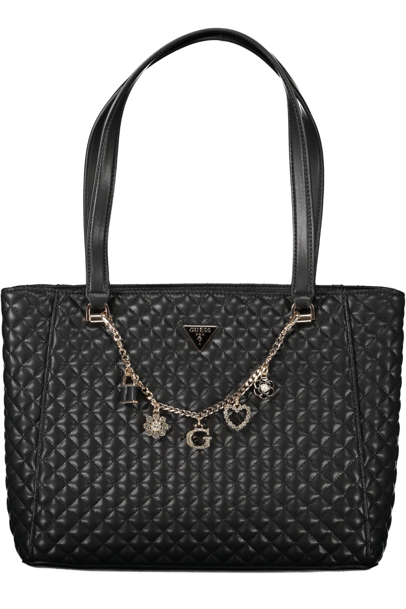 BOLSO NEGRO DE MUJER GUESS JEANS 